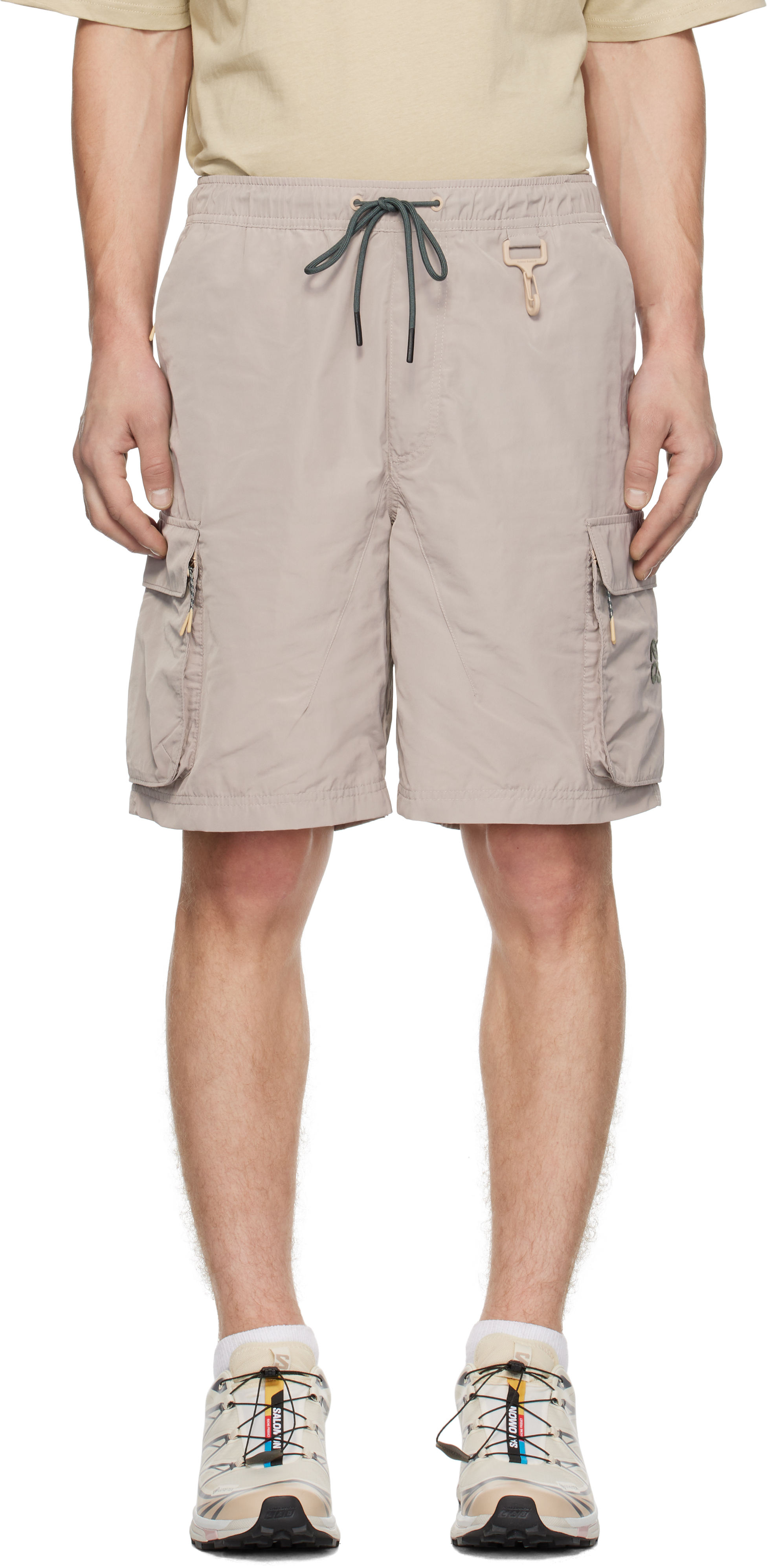 Taupe Cargo Shorts