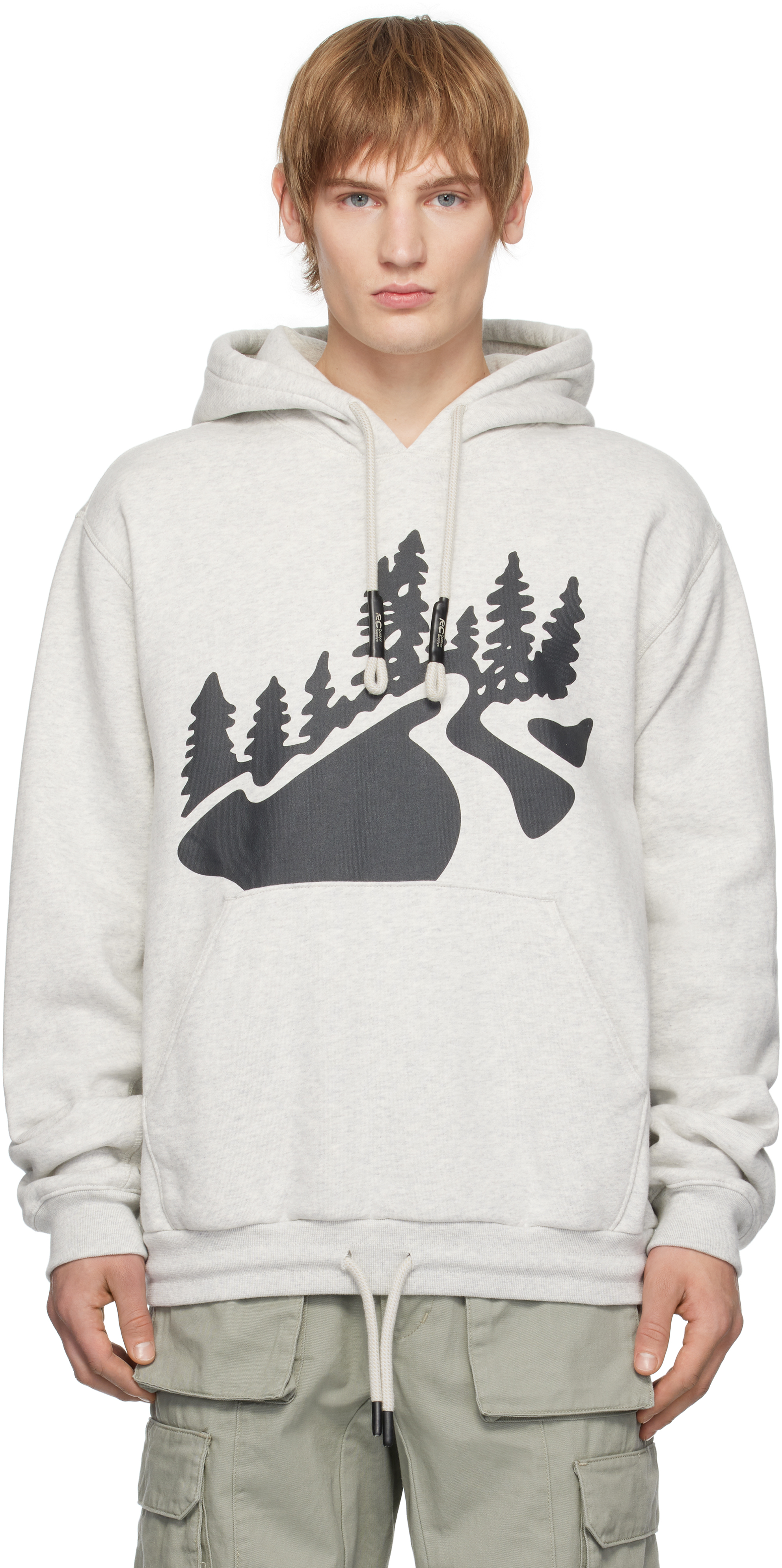 Black 'Outdoor Supply' Hoodie