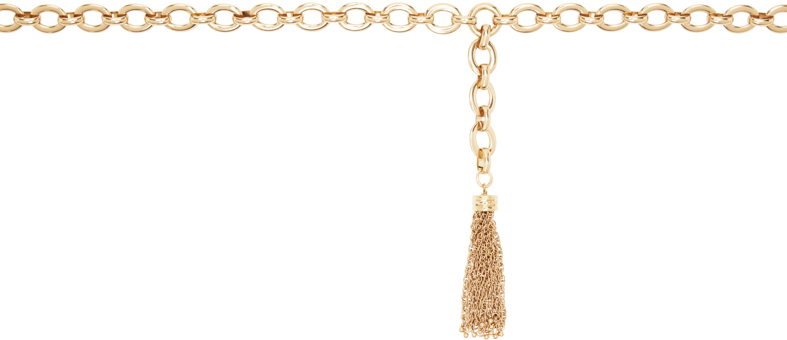 Chloé Gold 'The Chloé Pompoms' Belt