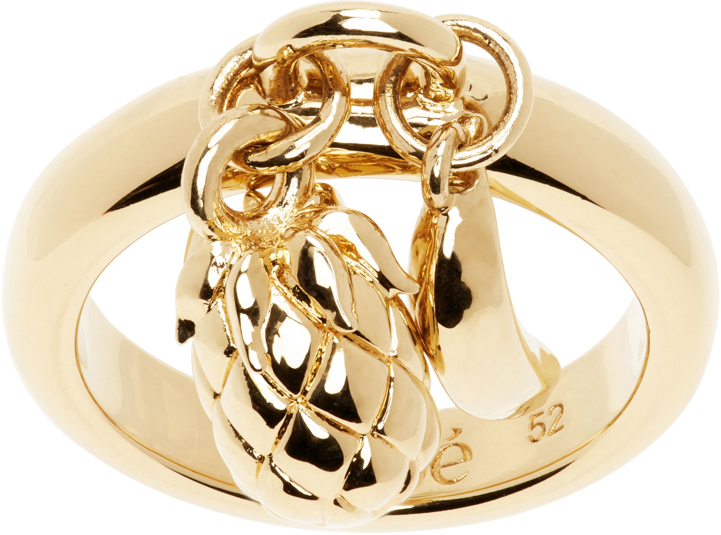 【関税込み】Chloe ゴールド The Chloe Charms リング Chloé Chloé Charms リング | Chloé JP