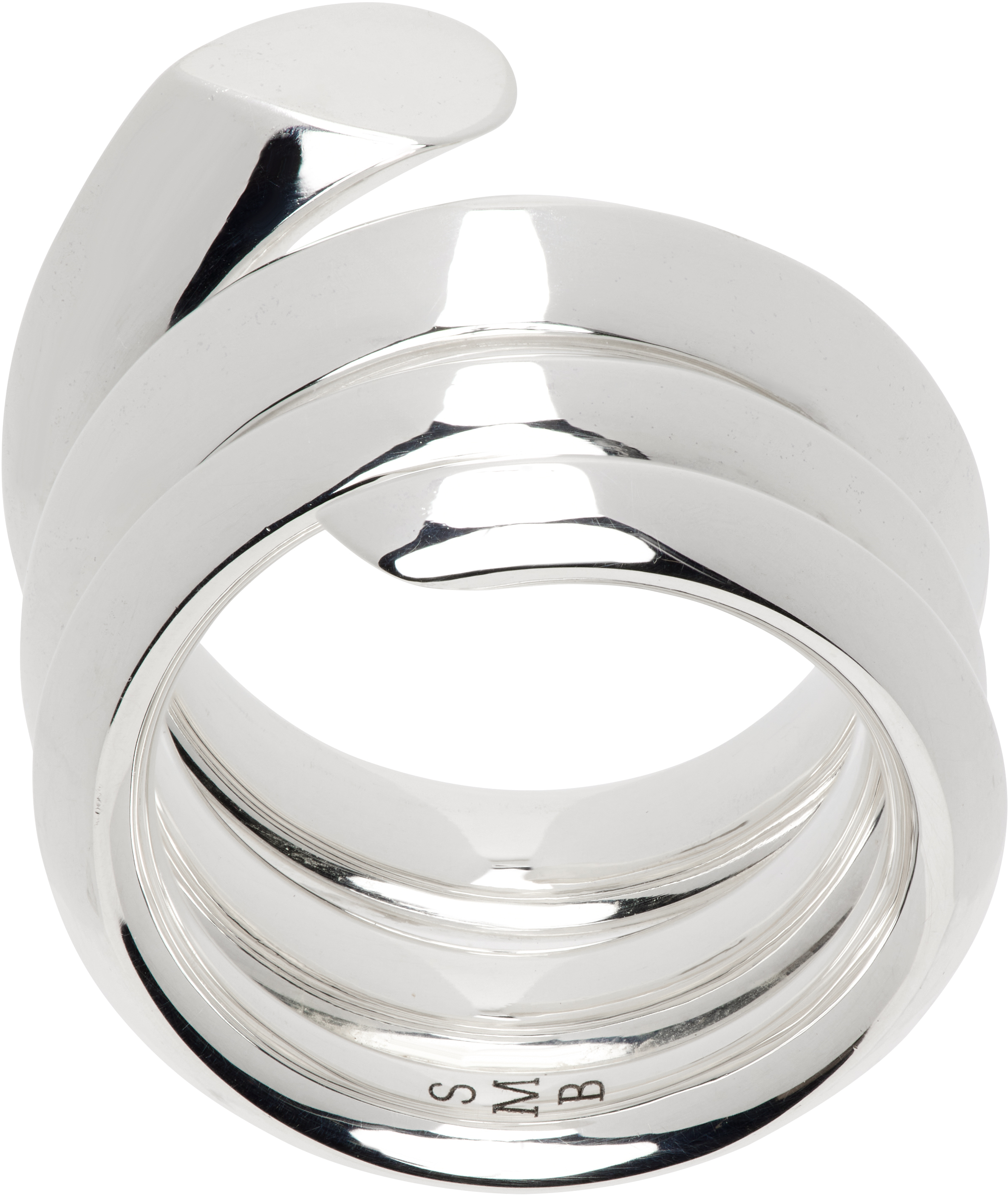 Silver Vipère Ring