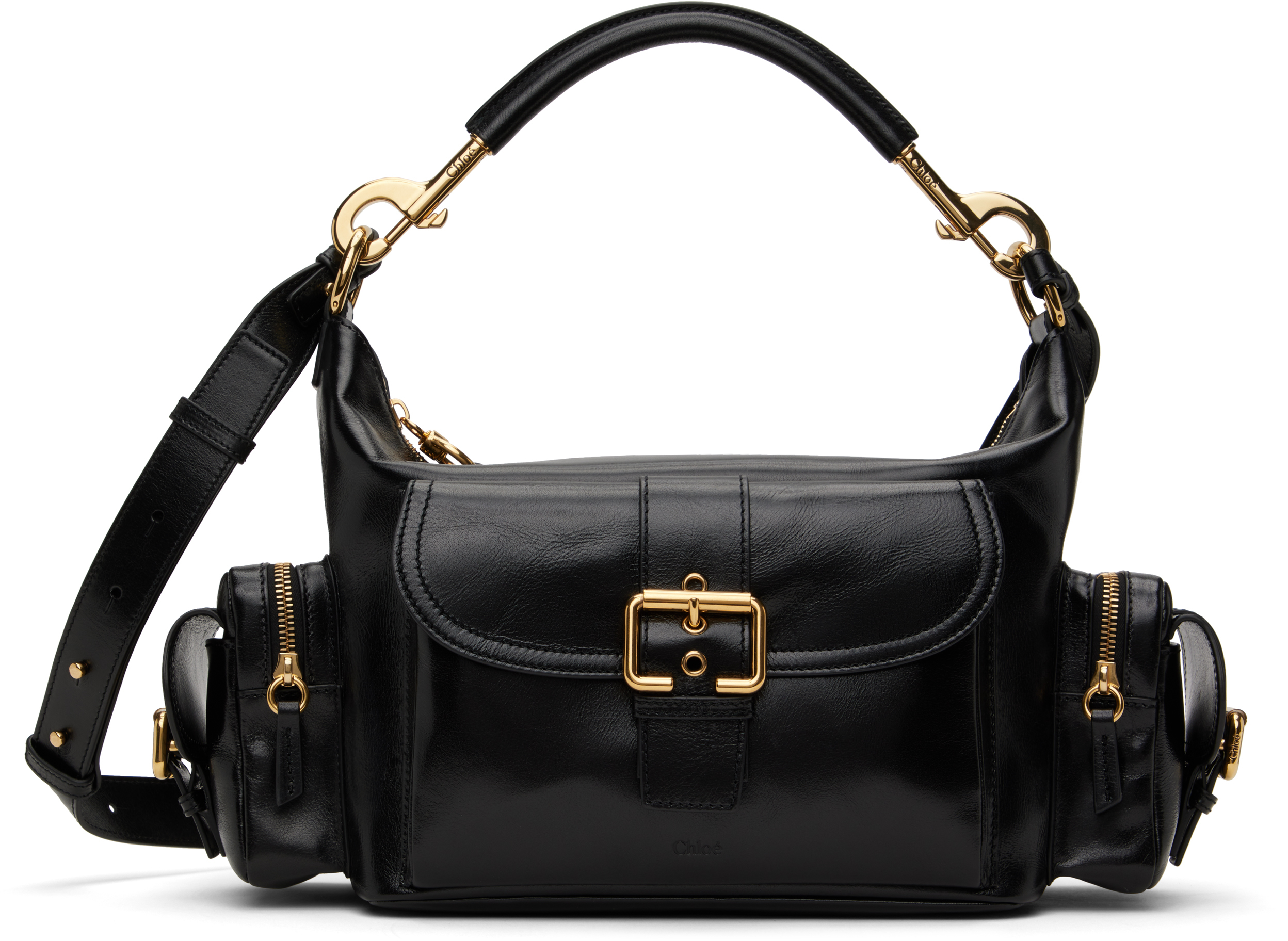 Chloé: Black Medium Camera Bag | SSENSE