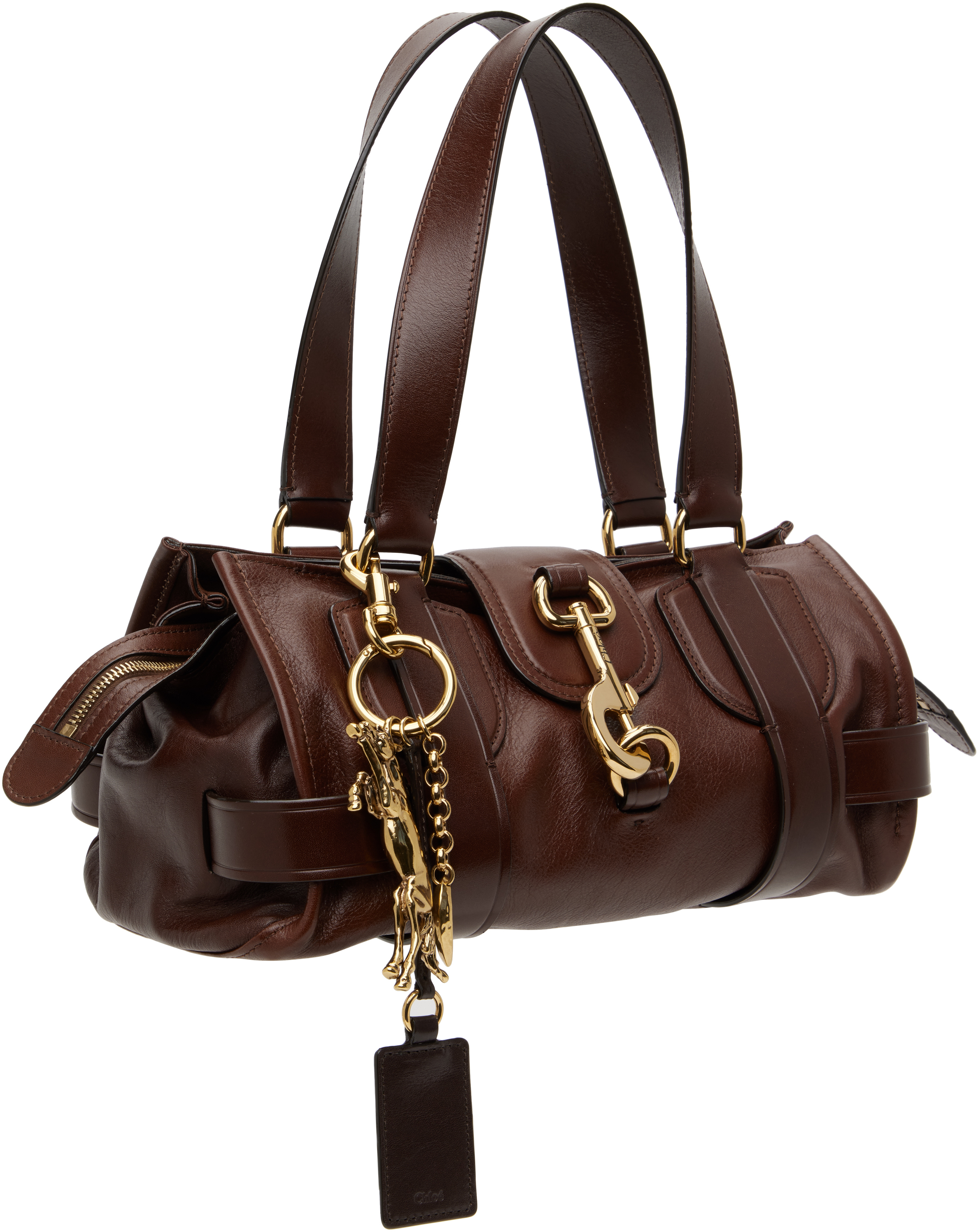 Chloé Brown Kerala Bag In 25a Dark Ebony