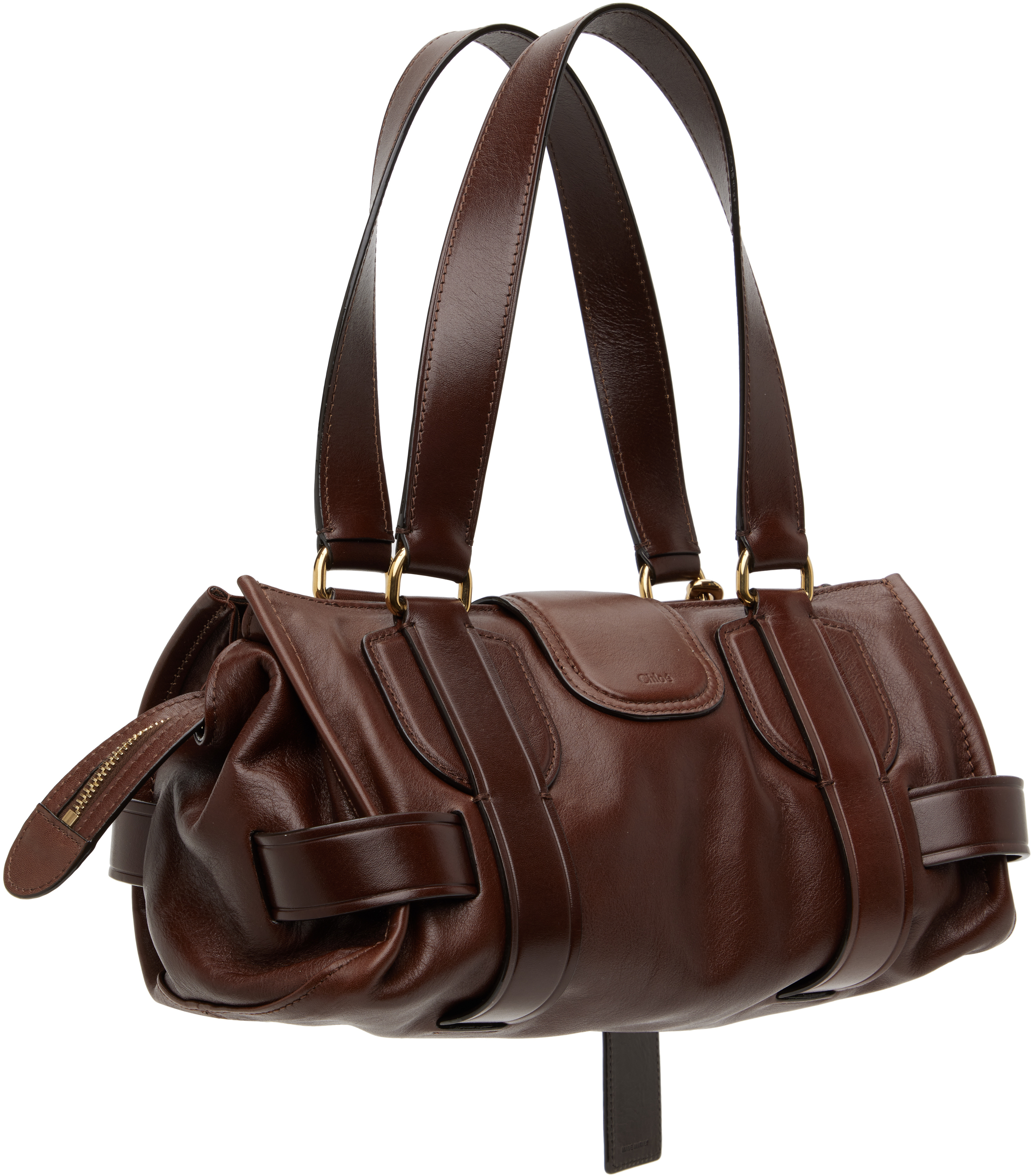 Chloé Brown Kerala Bag In 25a Dark Ebony