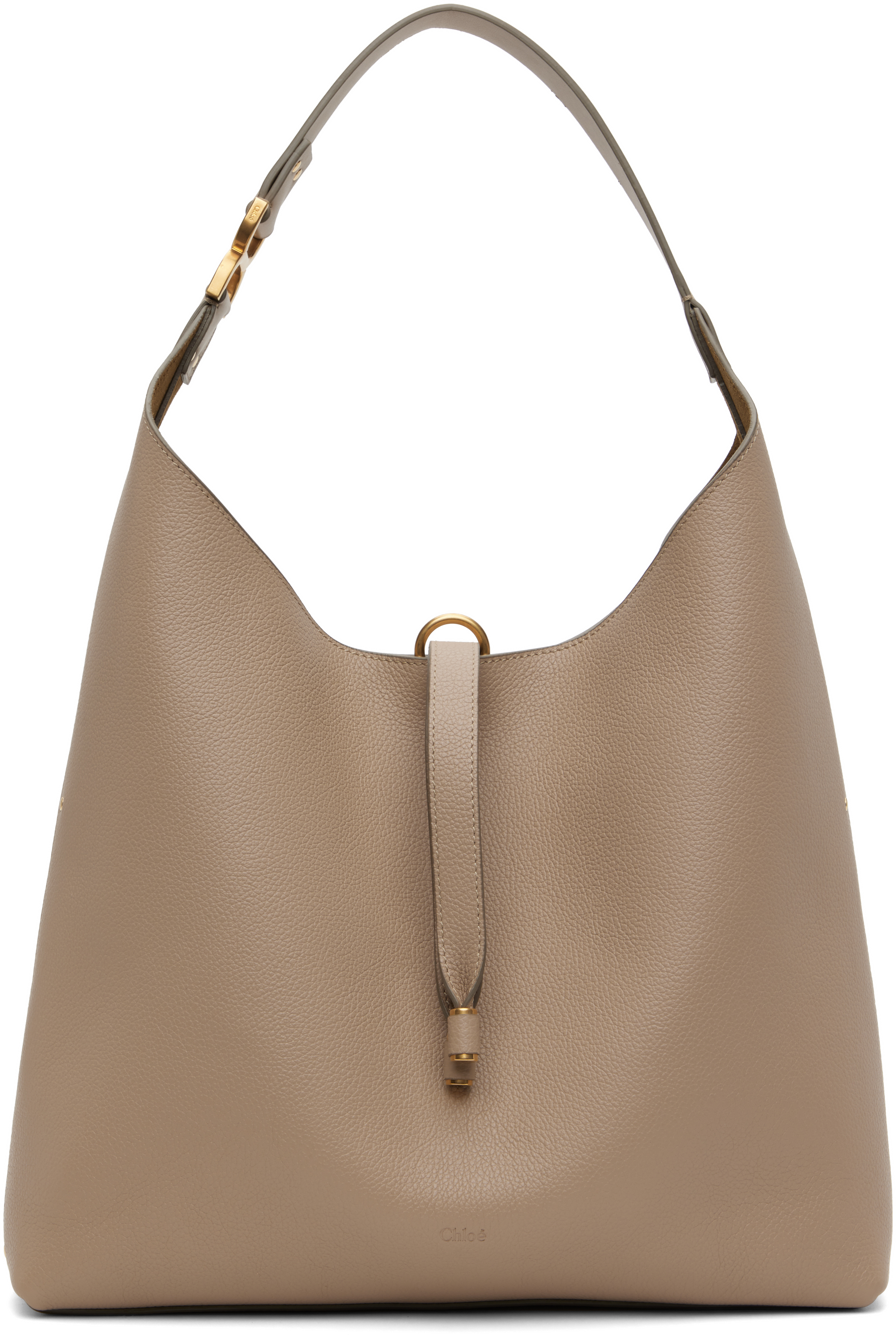 Chloé Taupe Marcie Tote