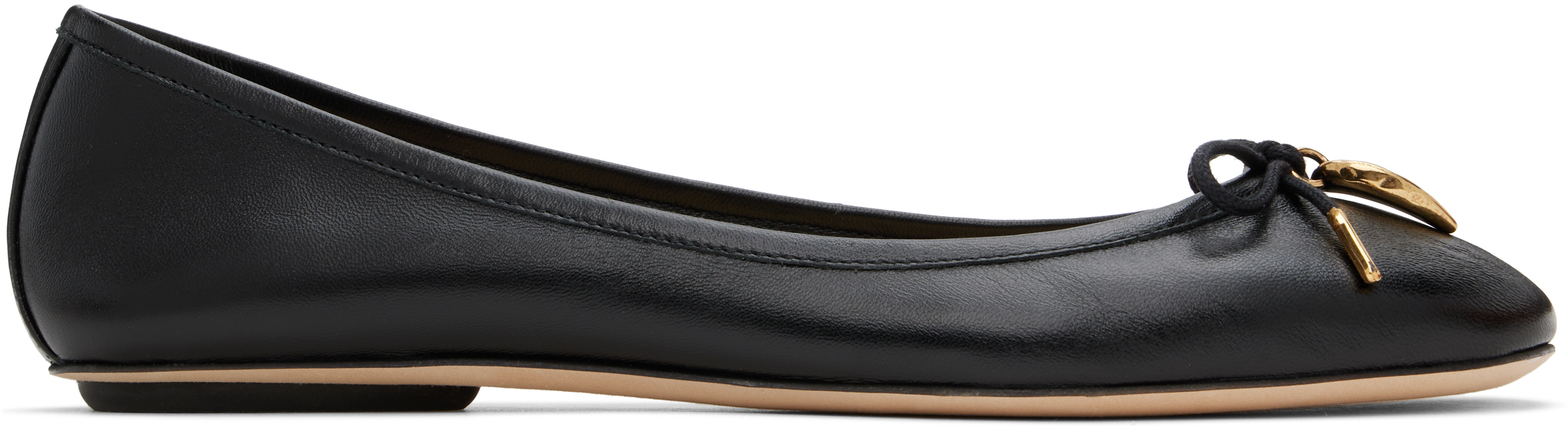 Chloé Black Iris Ballerina Flats