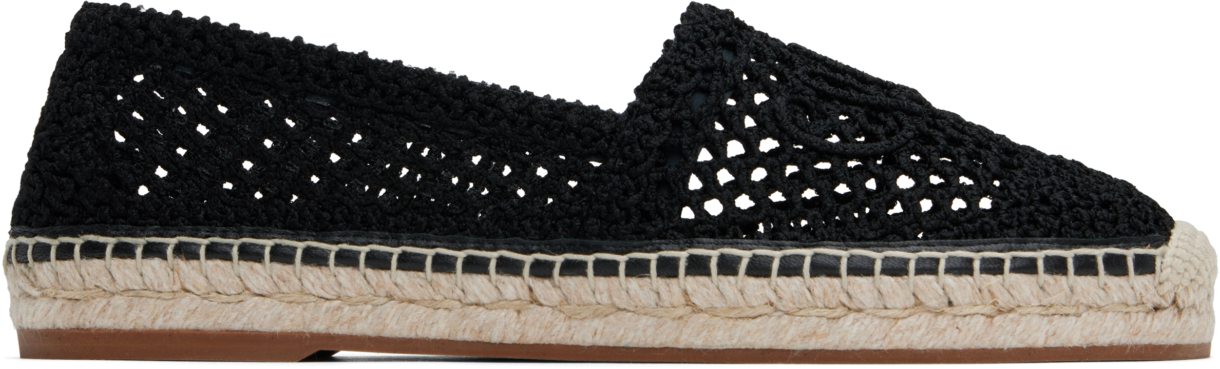 フラットシューズ CHLOe 'Isla' espadrilles Black CHC25S08RQW Chloé Isla espadrilles for Women - Black in UAE | Level Shoes