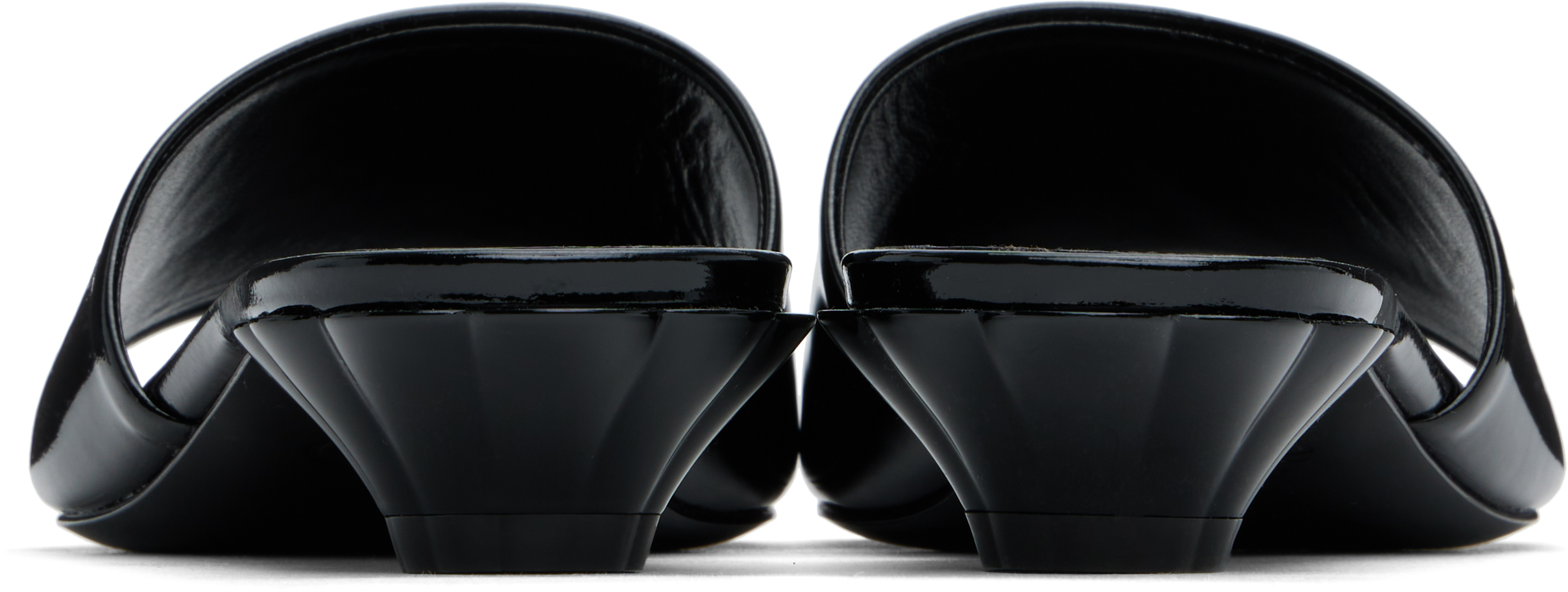 Shop Chloé Black Flower Sandals In 001 Black