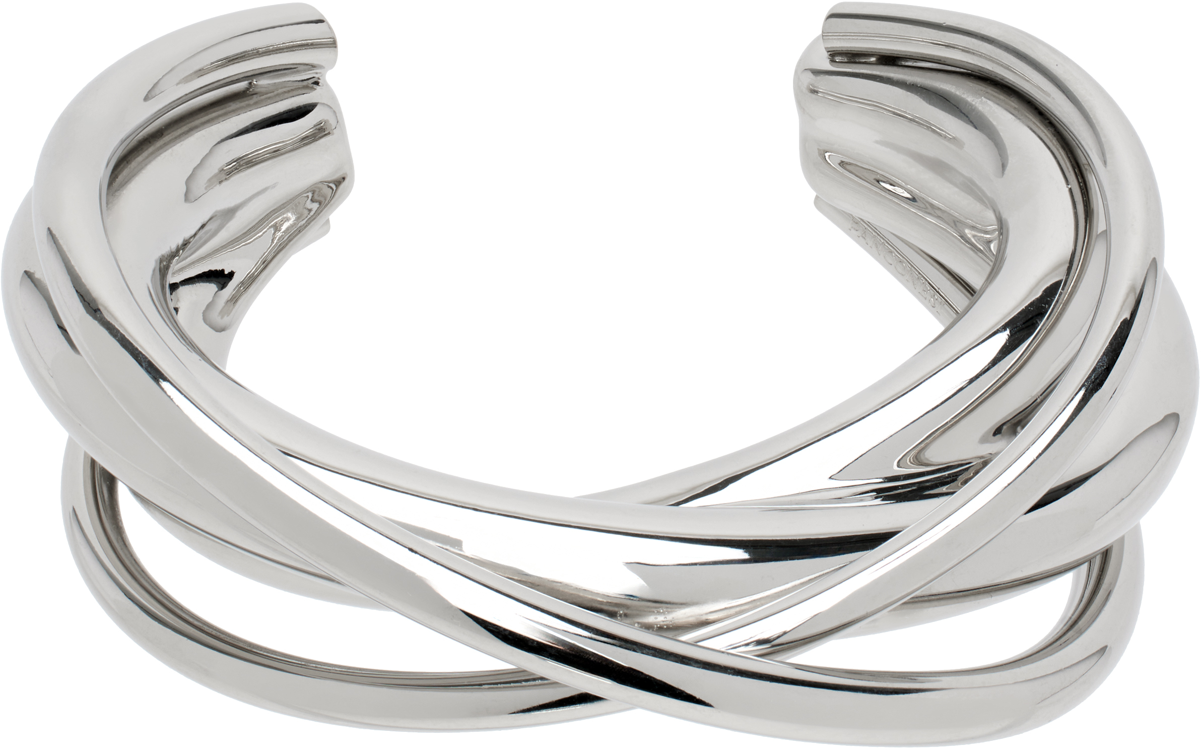 Silver Triptych Bracelet