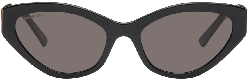 Balenciaga: Black Everyday Cat-Eye Sunglasses | SSENSE