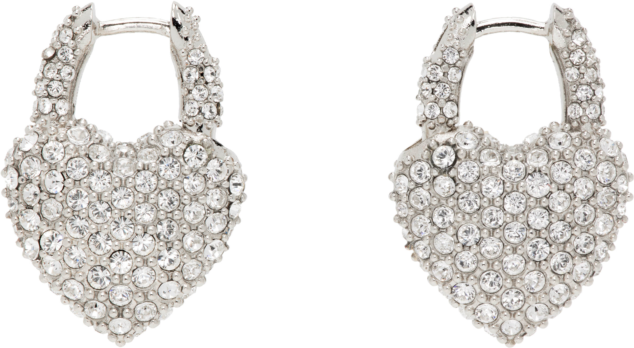 Silver Minnie Earrings