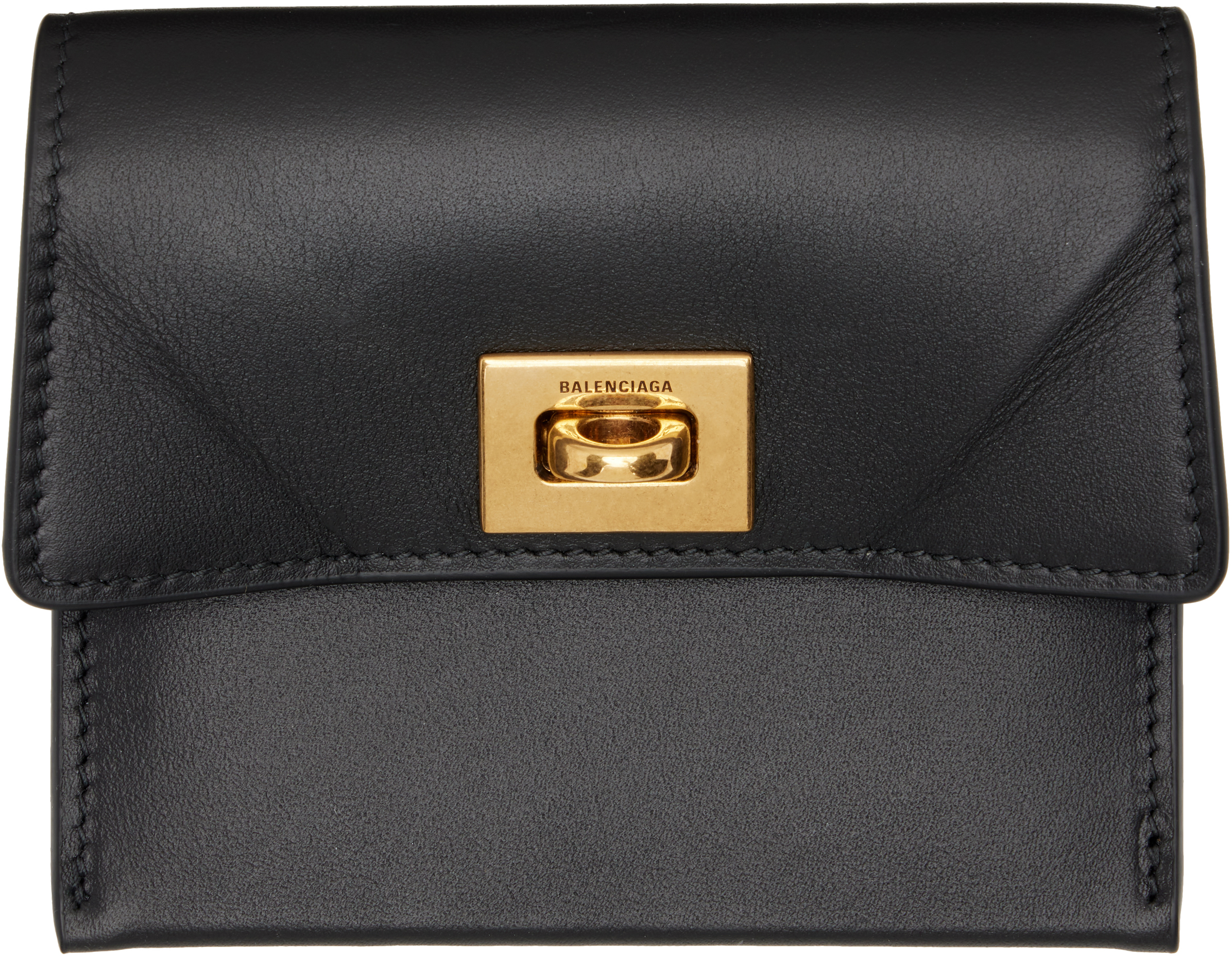 【BALENCIAGA】ブラック Rodeo カードケース Balenciaga: ブラック Rodeo カードケース | SSENSE 日本
