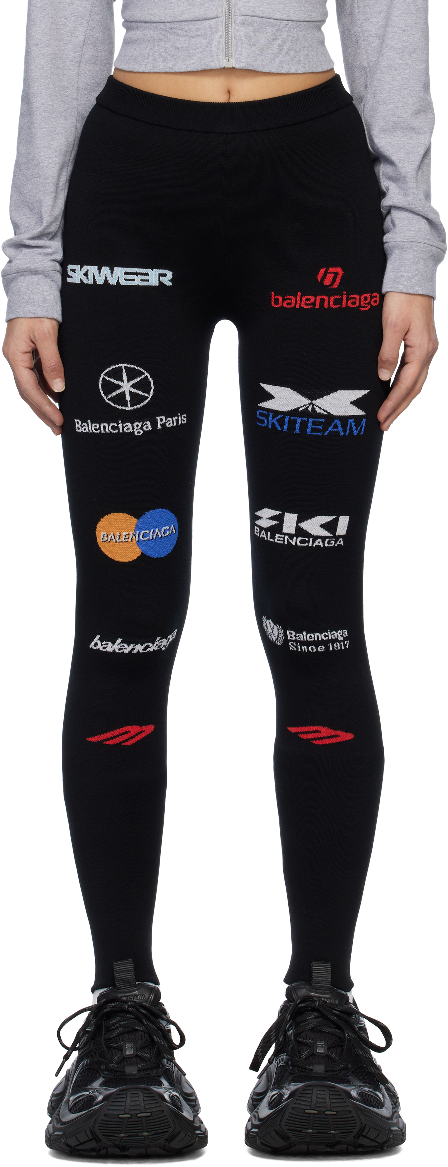 Black Ski Leggings