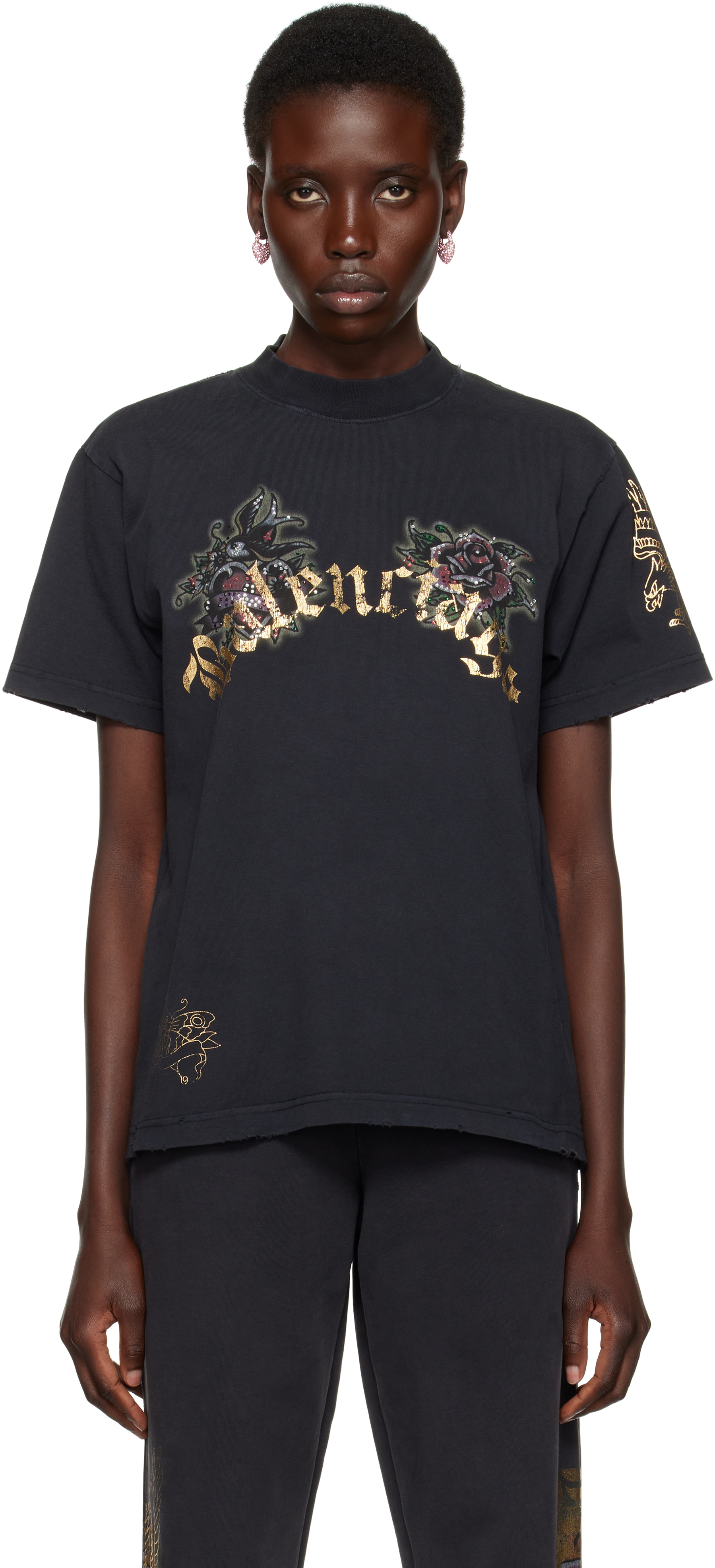 Black Tacky Tatoo T-shirt