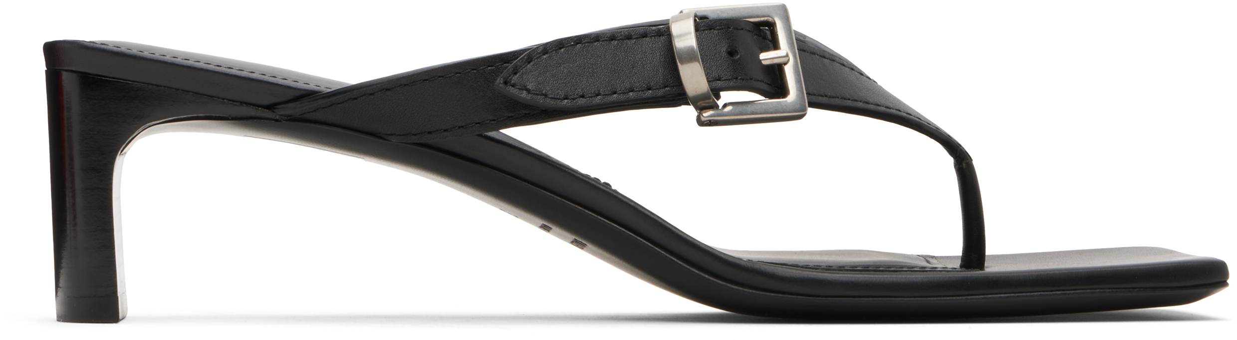 Black Bel Air Heeled Sandals