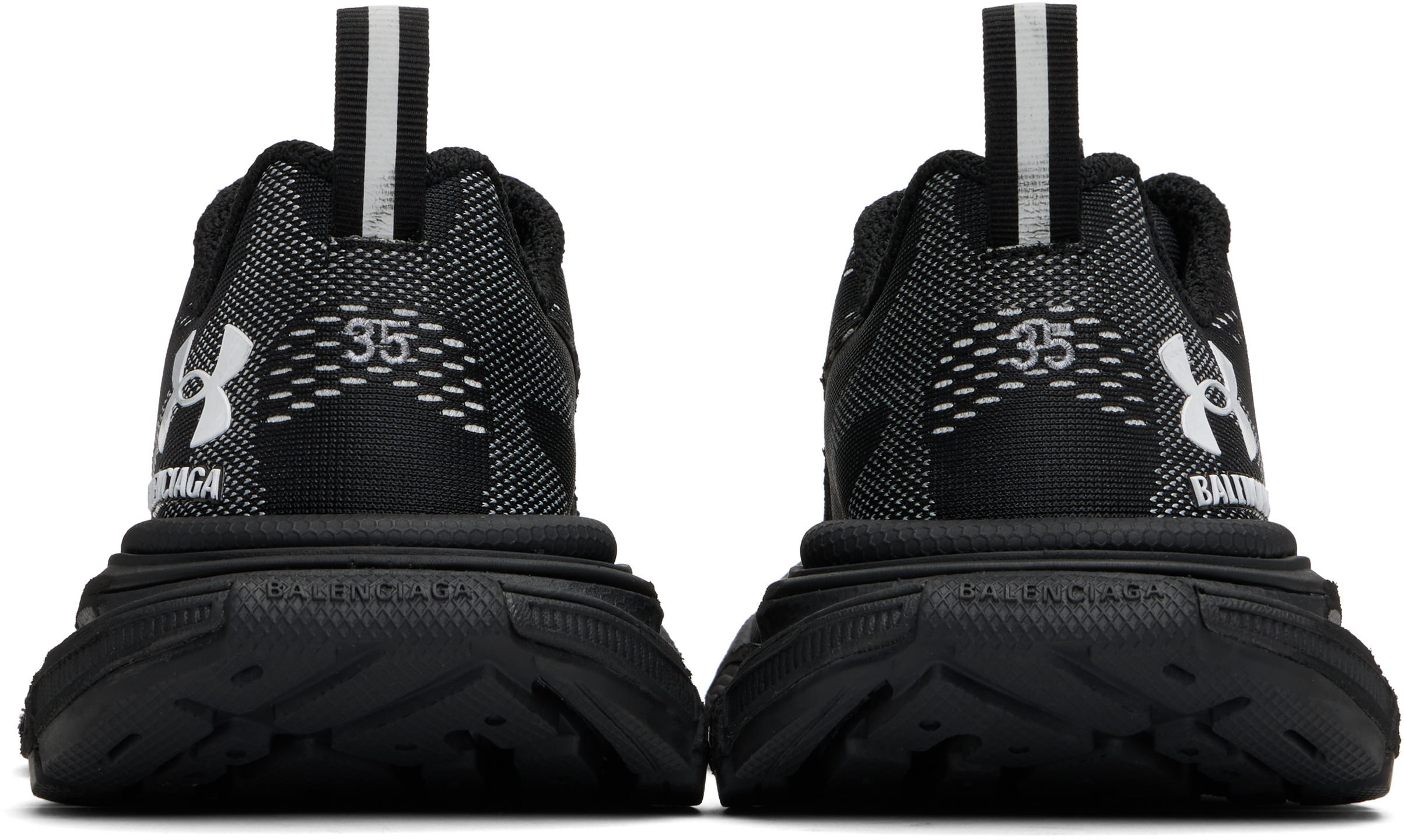Balenciaga 3xl Sneakers In 1090 Black/white