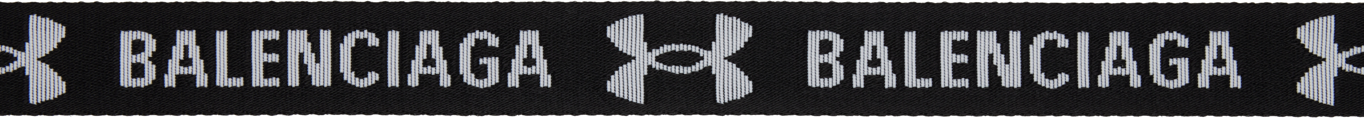 Balenciaga Black Under Armour Edition Skater Belt In 1090