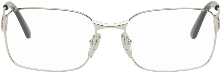 【関税込み】Balenciaga シルバー リムレス メガネ Balenciaga Eyewear バレンシアガ・アイウェア BB リムレス 眼鏡