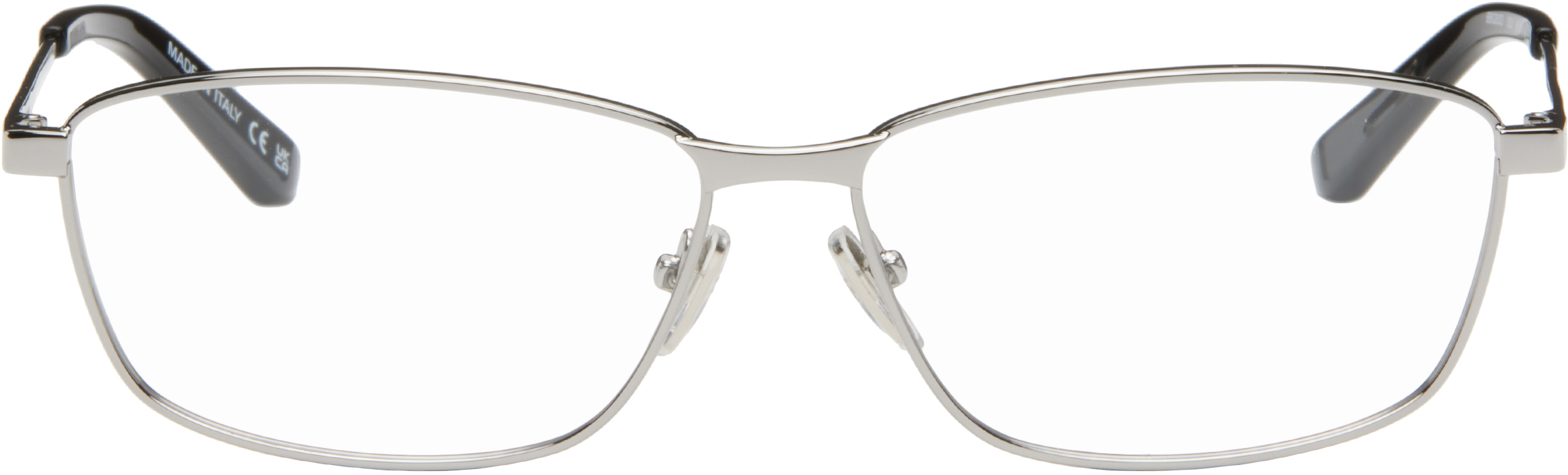 Silver Logo Glasses