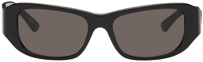 【関税込み】Balenciaga ブラック Tuesday オーバルサングラス Balenciaga Black Tuesday Sunglasses In Black-black-grey