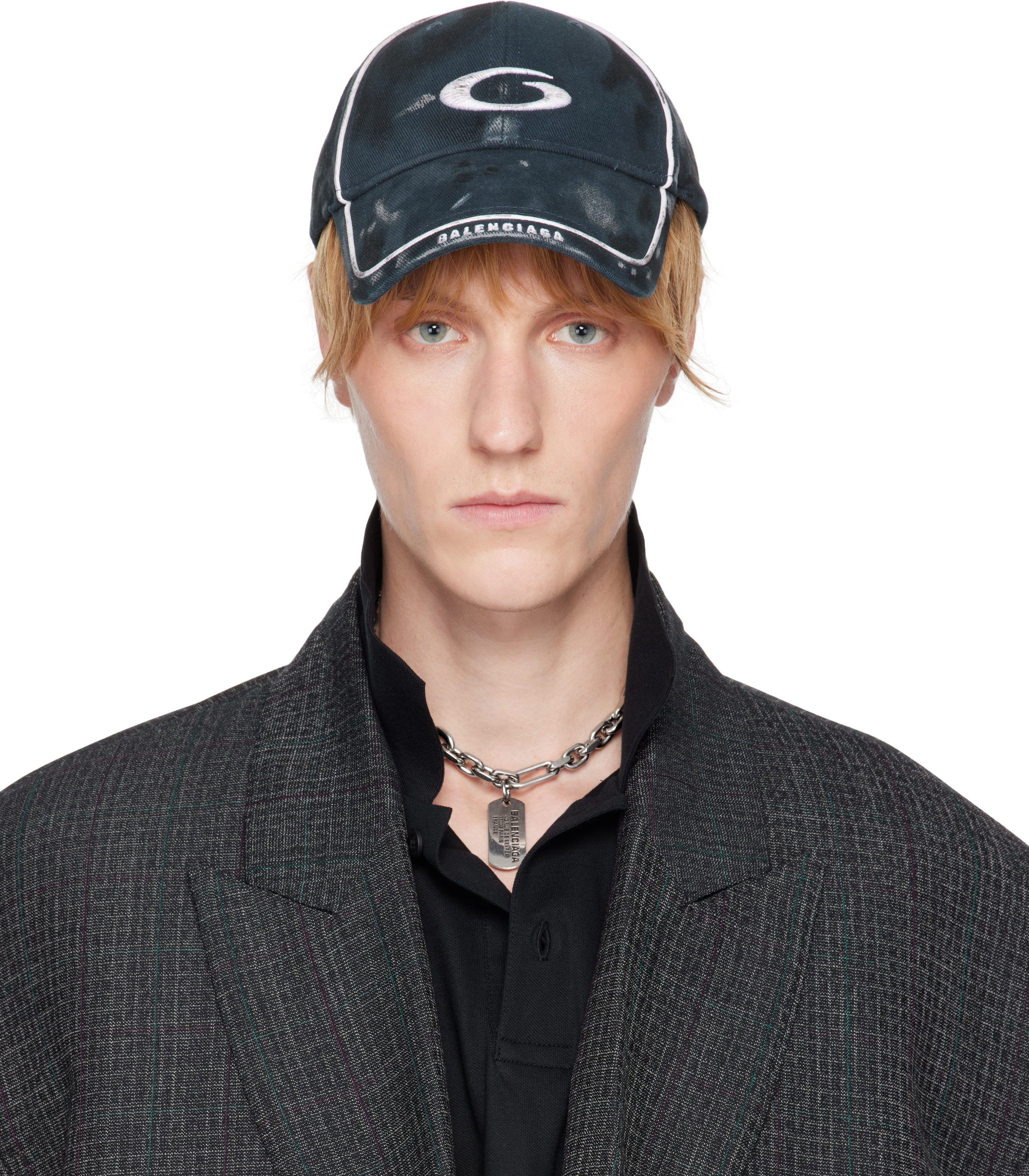 Balenciaga Archetype キャップ 青