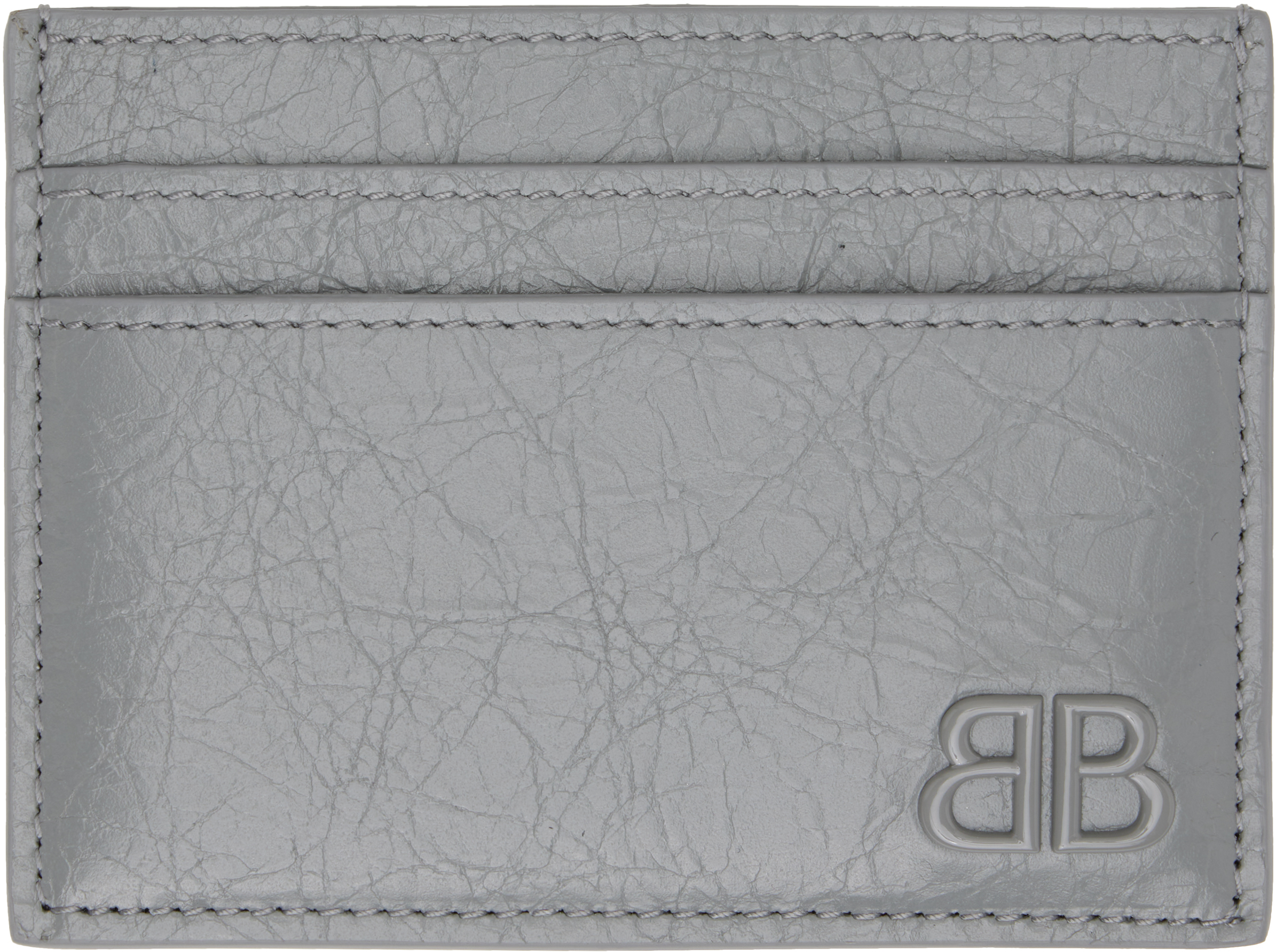 Gray Monaco Card Holder