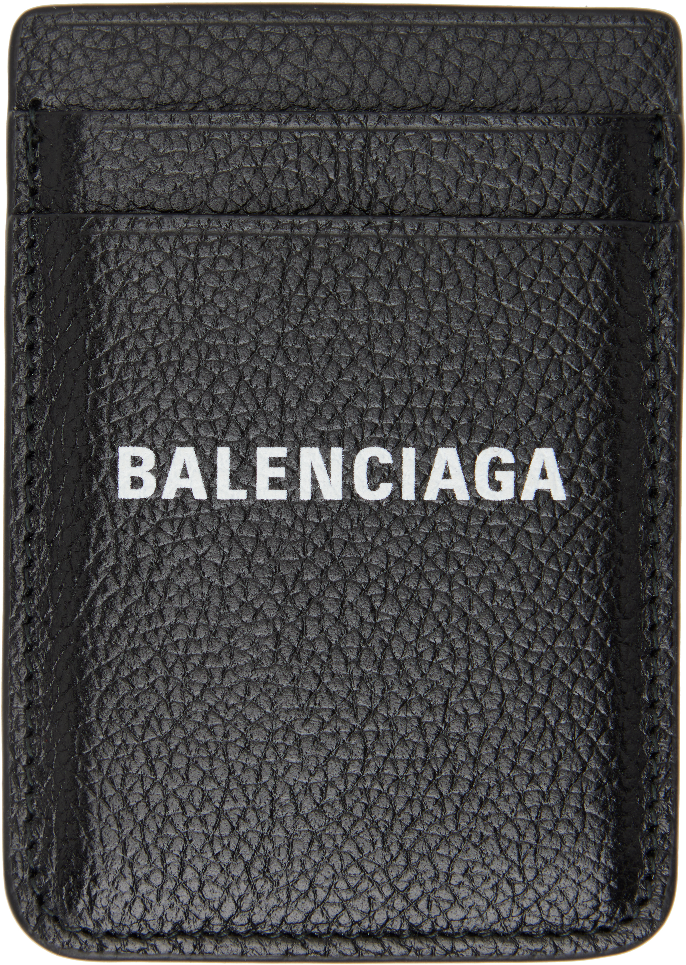 Black Cash Magnet Card Holder