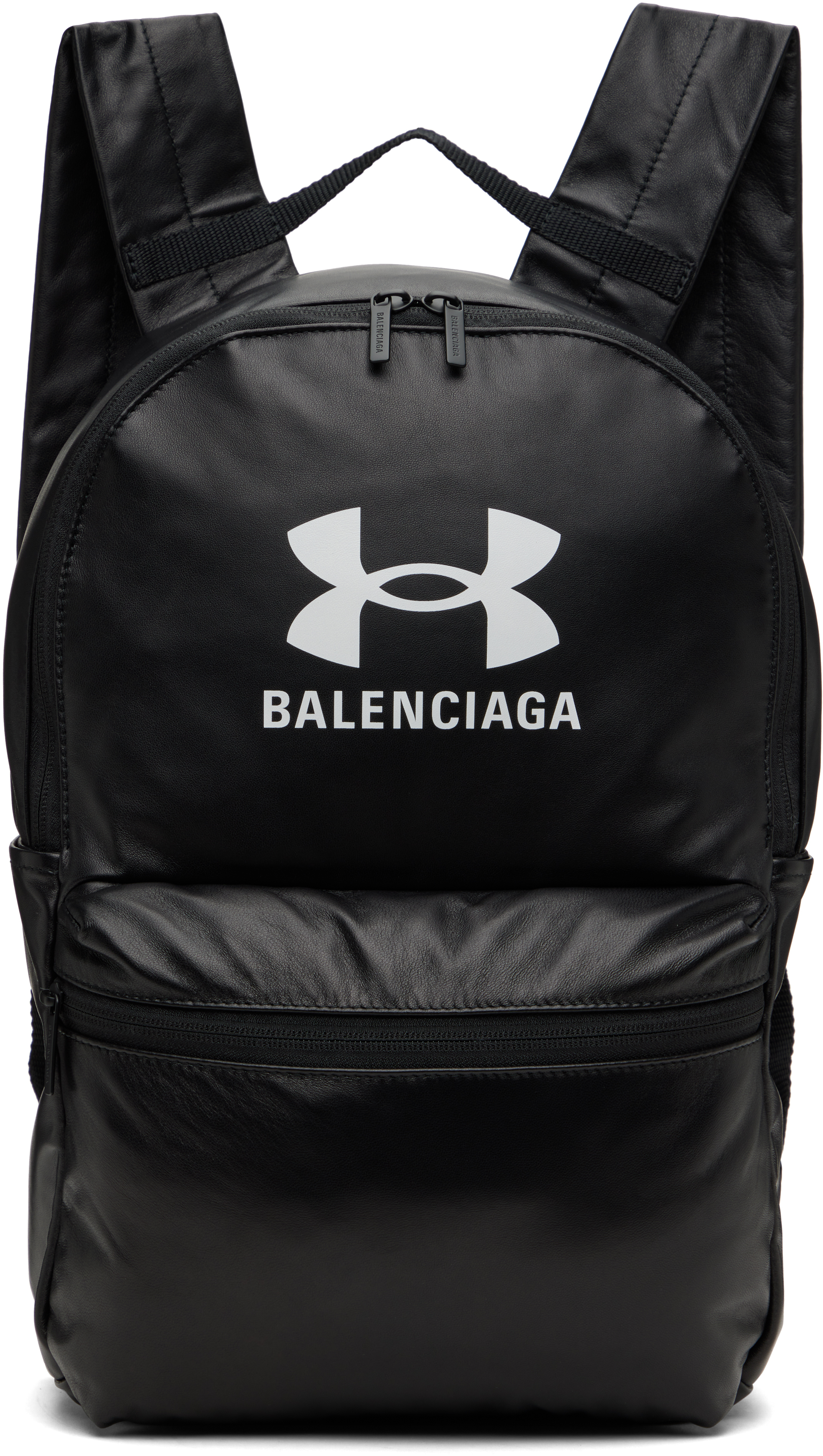 Balenciaga ブラック Under Armourエディション バックパック Black Under Armour Edition Backpack by Balenciaga on Sale