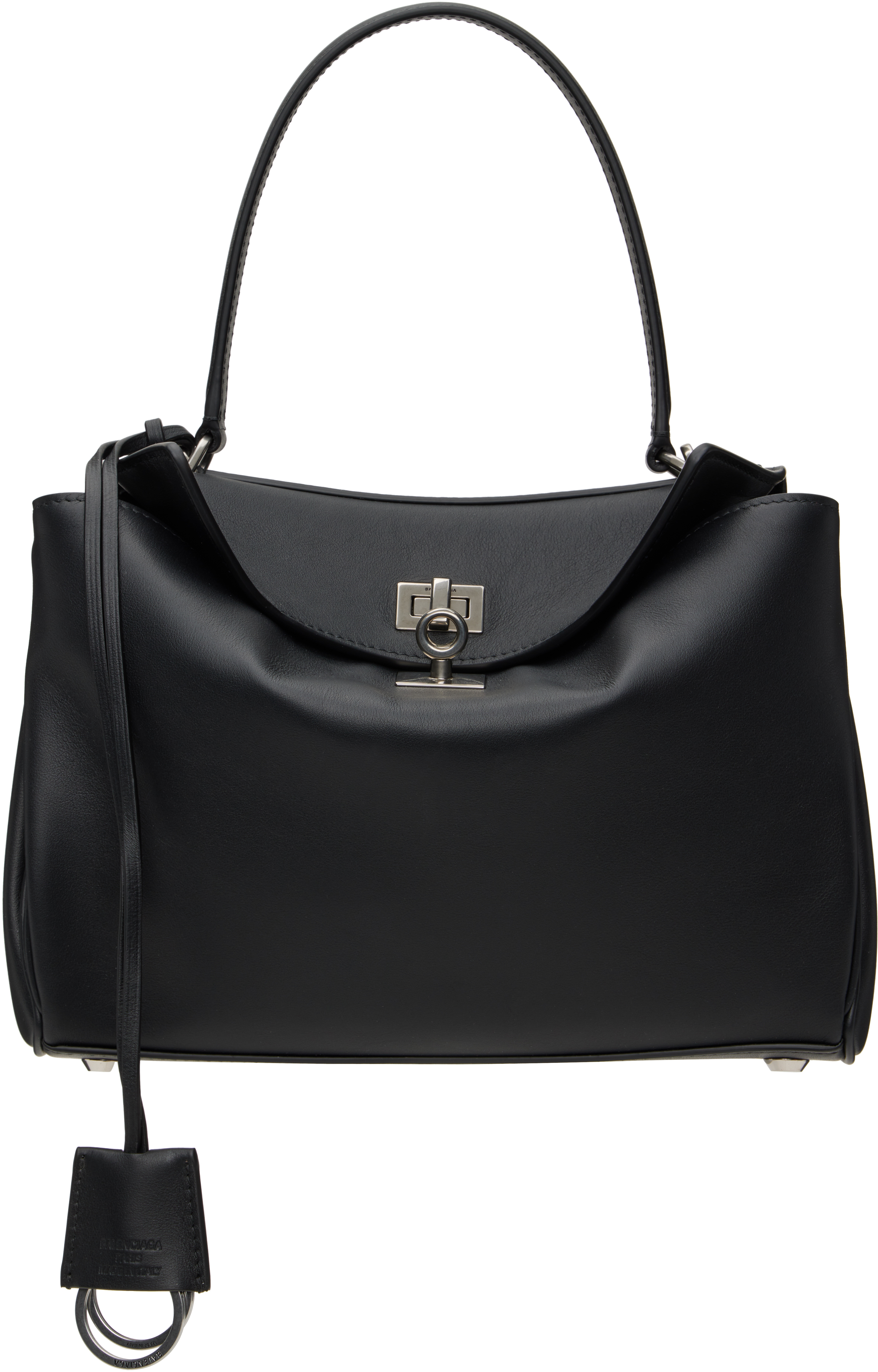 Balenciaga: Black Rodeo Small Bag | SSENSE Canada