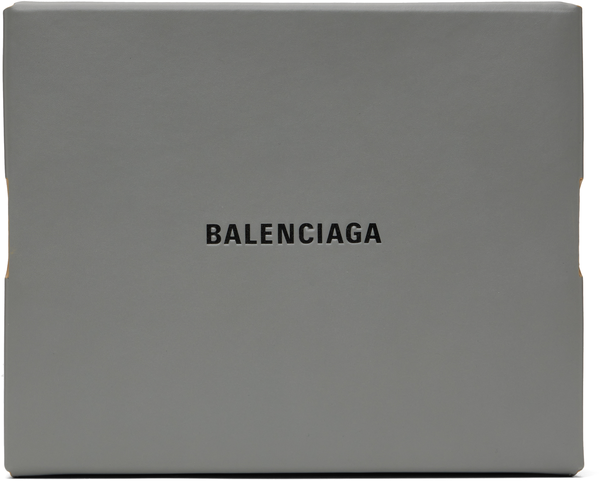 Gray Shopper Sneaker Box Clutch