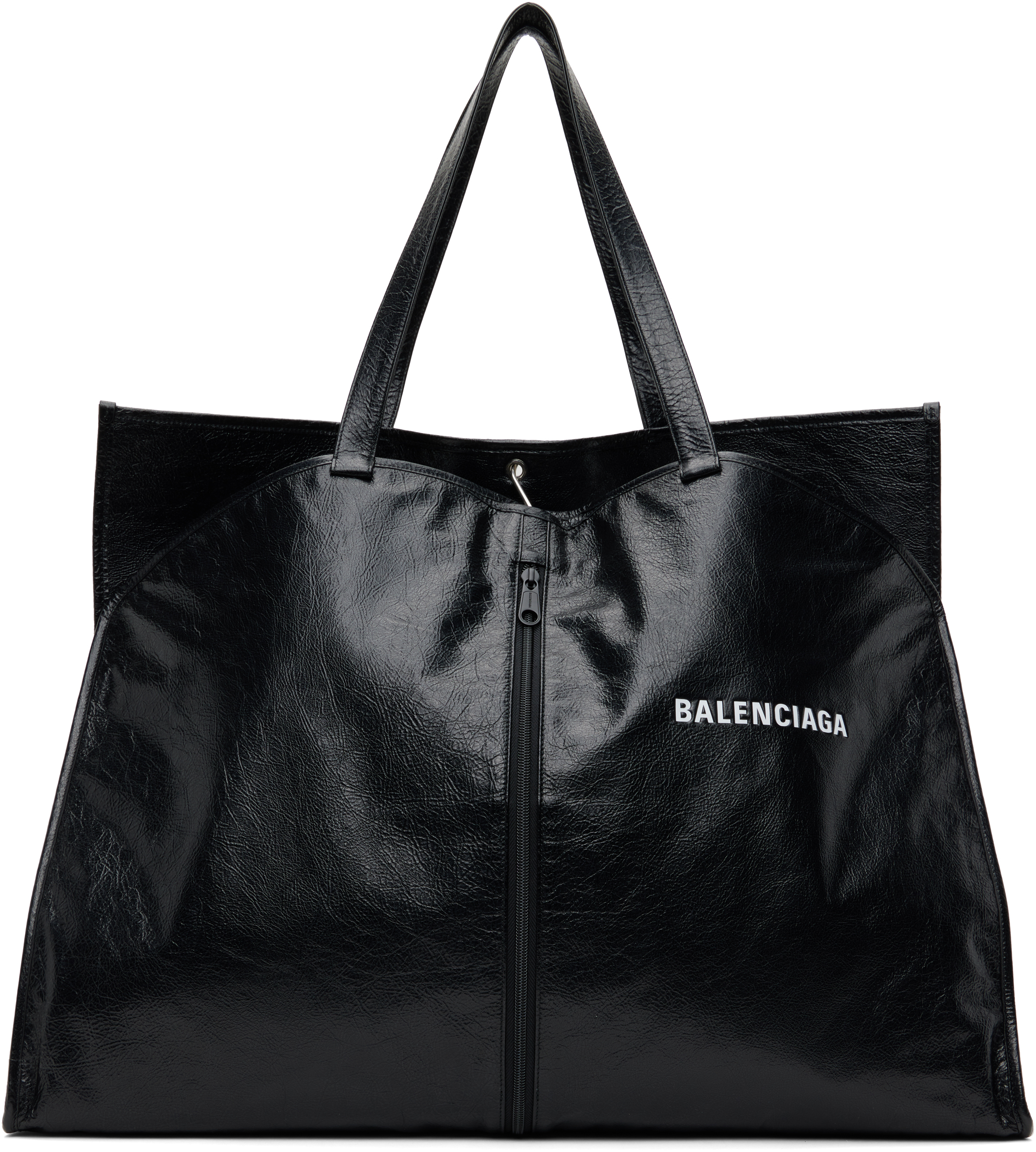 BALENCIAGA】ブラック ウィメンズ 24/7 ミディアム トート