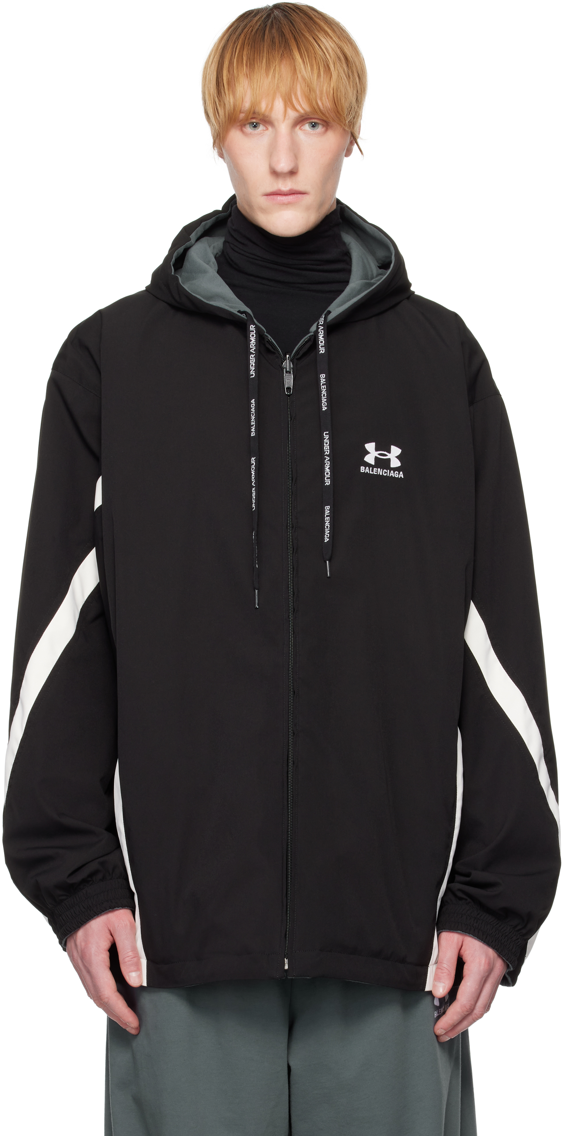 Black Under Armour Edition Reversible Track Jacket