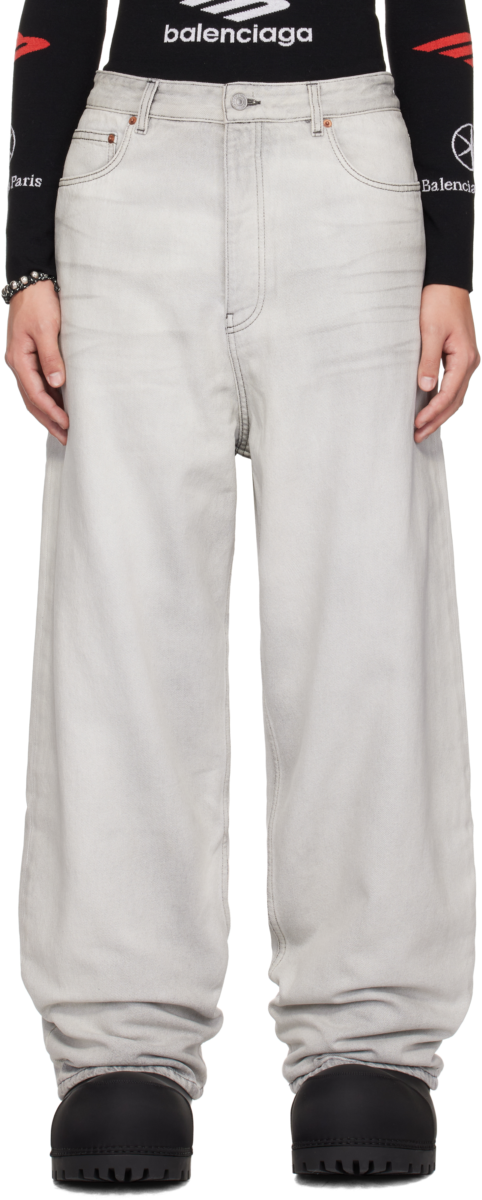 【関税込み】balenciaga 'Ski' jeans Balenciaga Skiwear - Ski Jeans | Saks Fifth Avenue