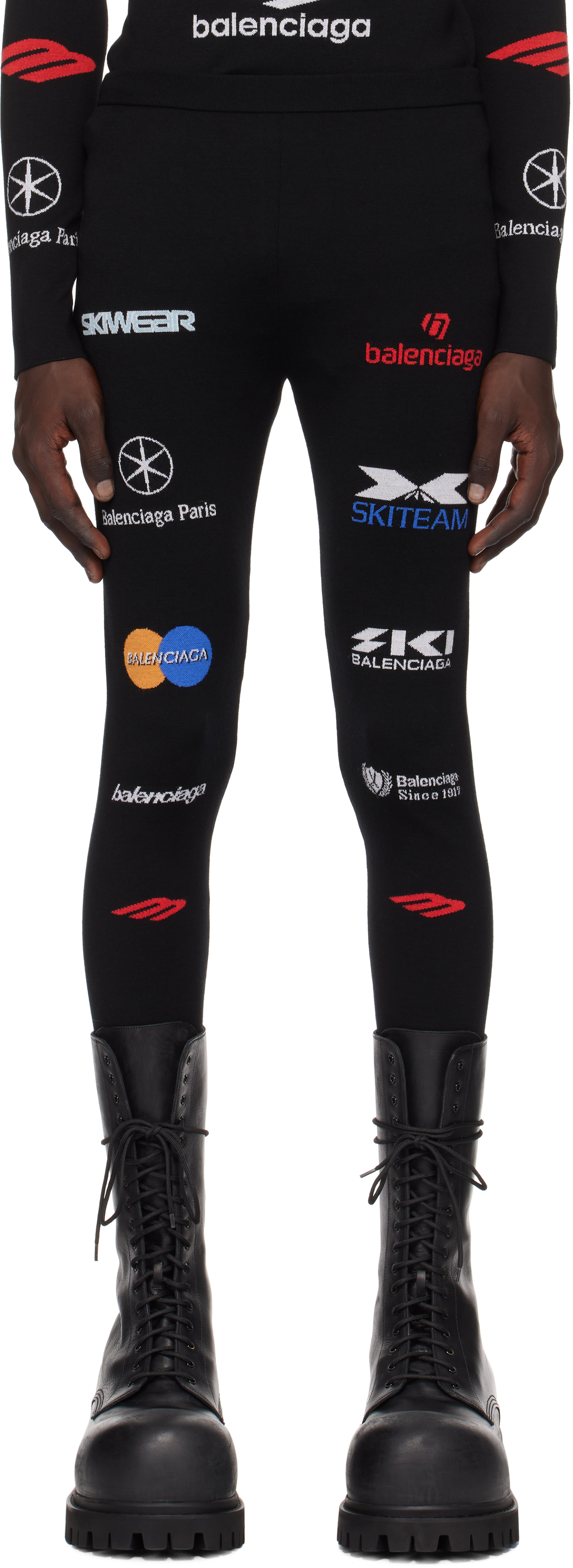 Black Ski Leggings