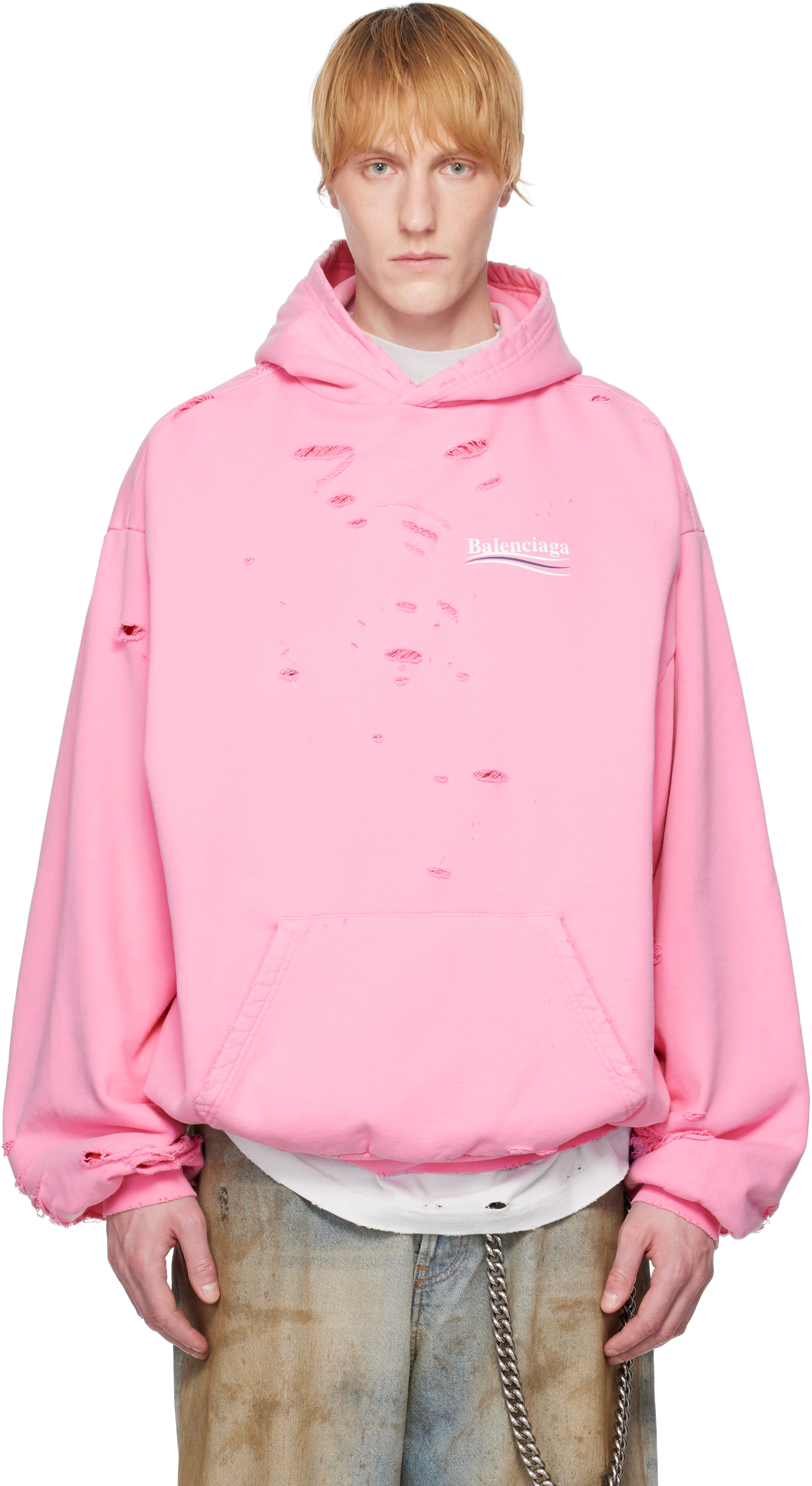 Black Political Campaign Layered Hoodie
