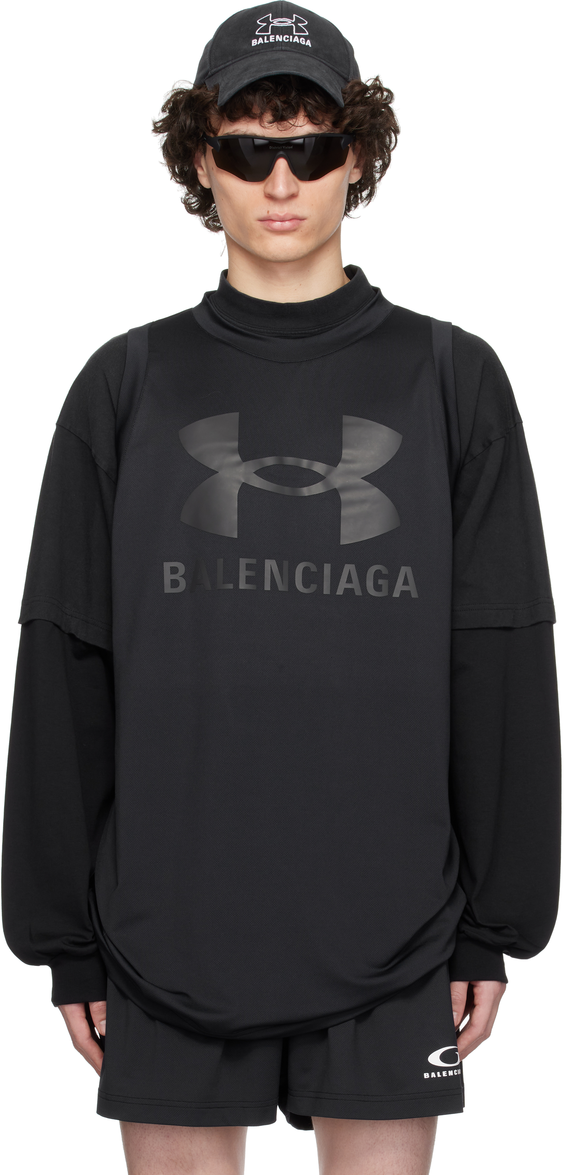Black Under Armour Edition Triple Layered T-shirt