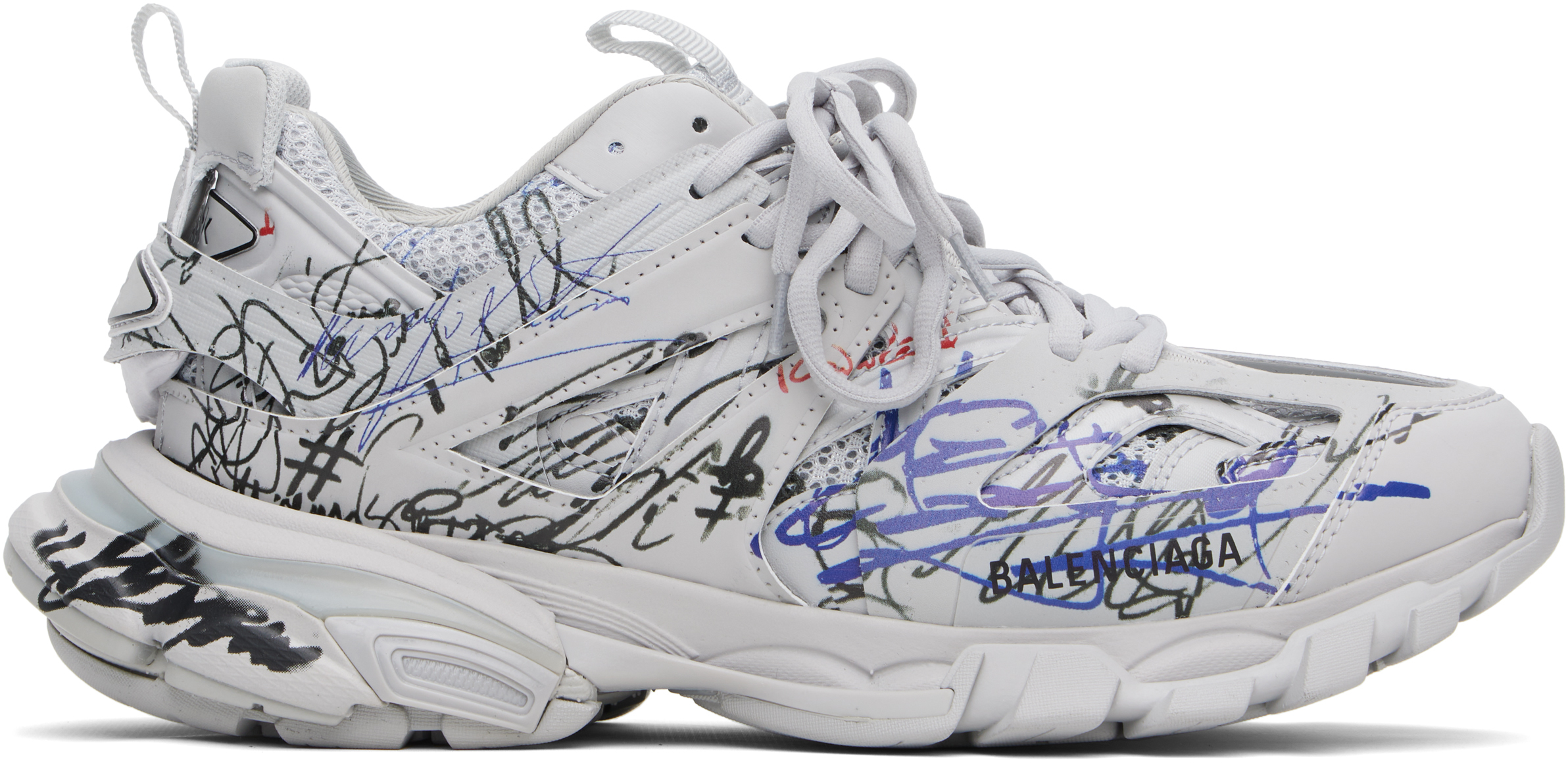 お歳暮ならオンライン Track Gray Balenciaga: Autographe SSENSE | Sneakers 靴