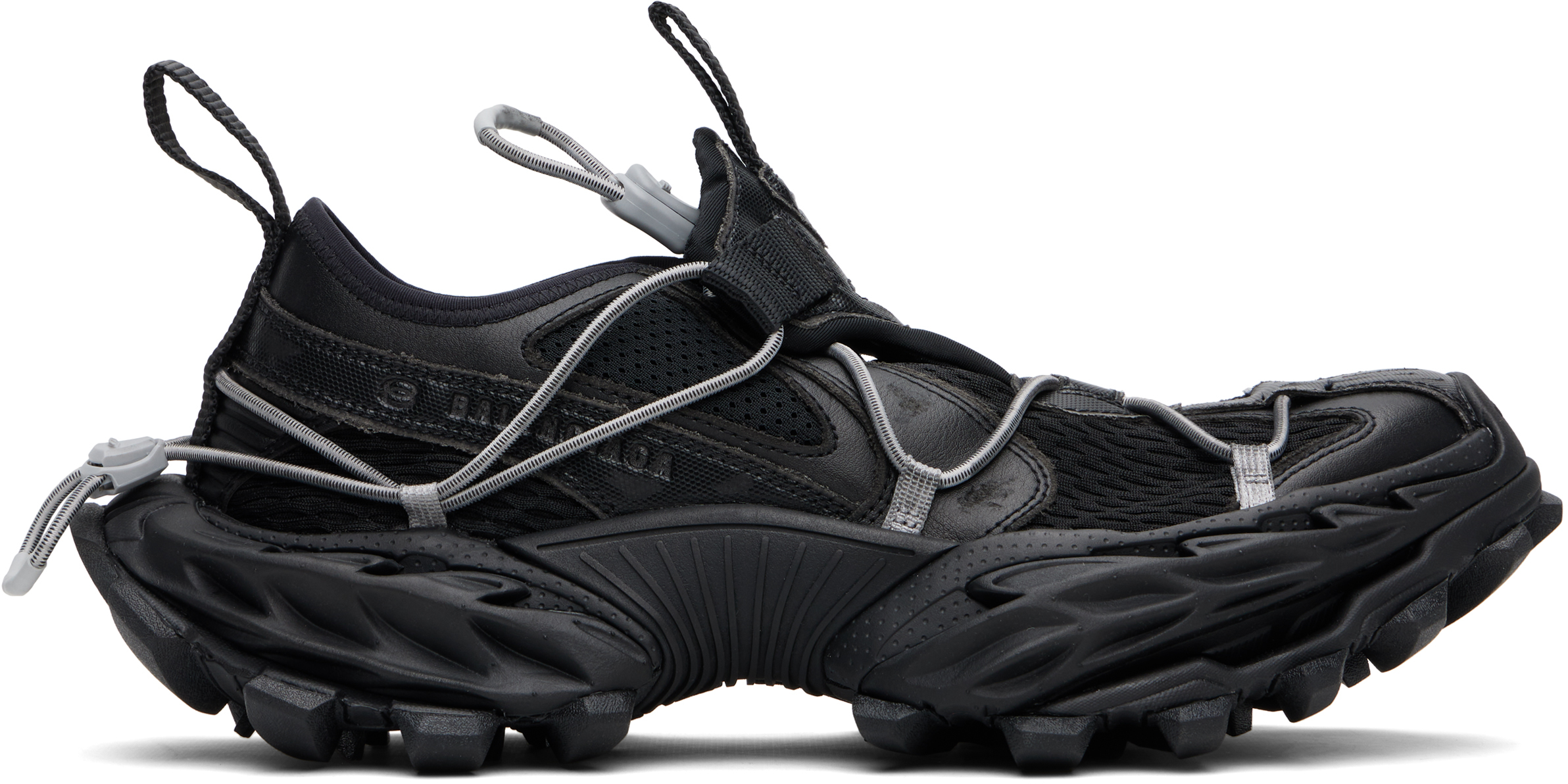 スニーカー Balenciaga Black Sneaker Hike Balenciaga: Black Hike Sneakers | SSENSE