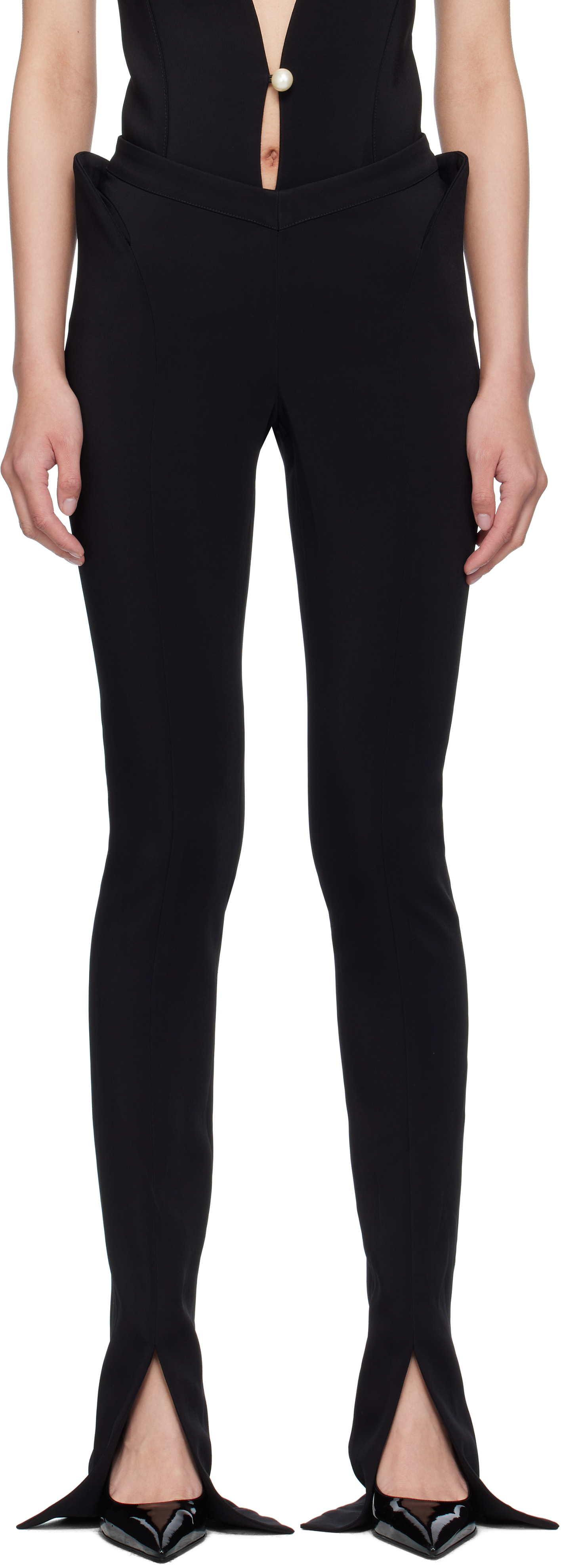 Black Tailored Trousers