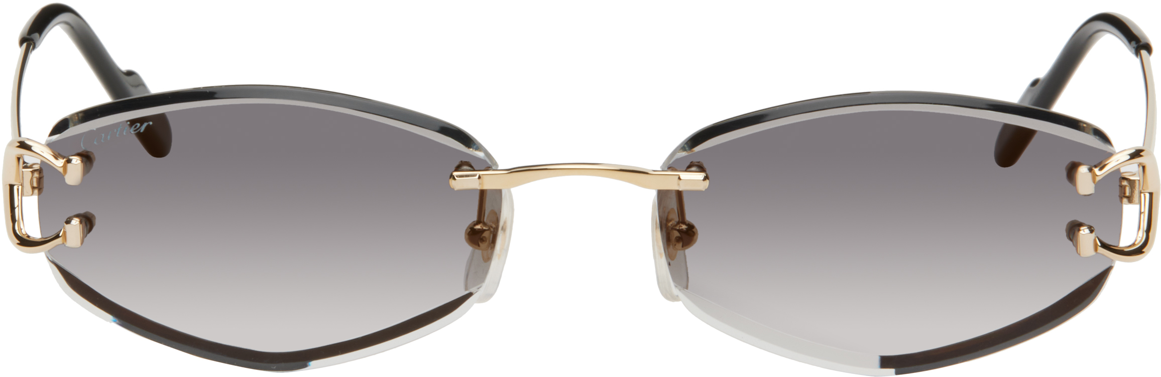 CARTIER シオメトリックオハサイスフレムサンクラス CT0327S 002 Cartier - CT0327S (002) – Good See Co.
