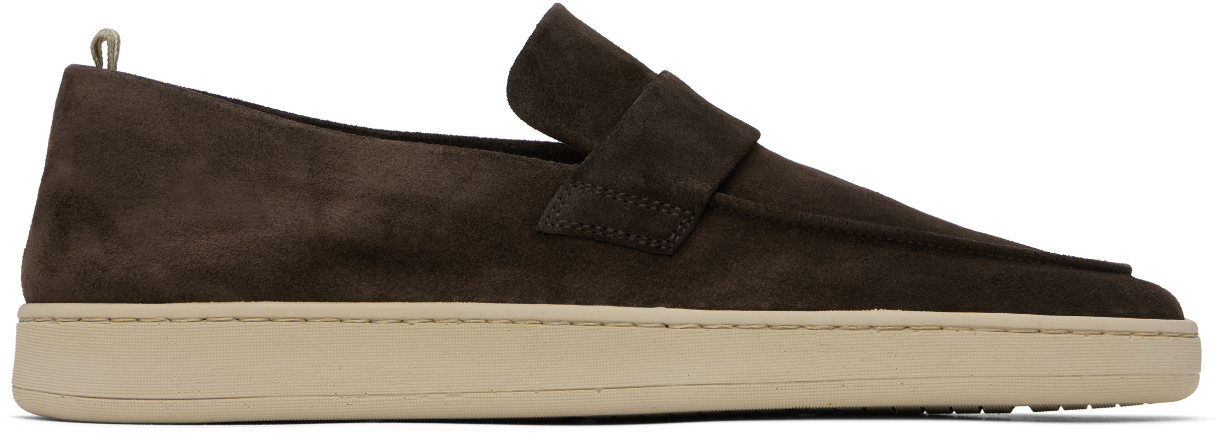 【関税込み】Officine Creative ブラウン Herbie 001 ローファー Officine Creative Herbie 001 スエード ローファー | ブラウン