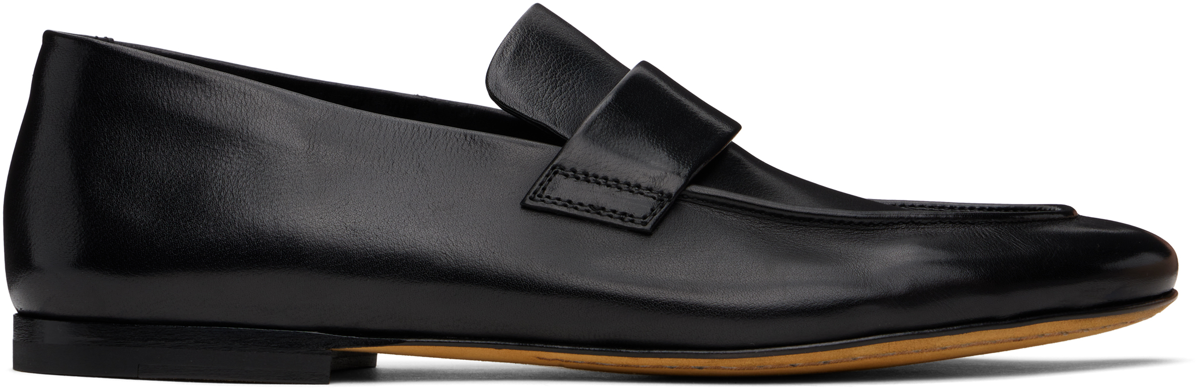 OFFICINE CREATIVE BLACK AIRTO 001 LOAFERS 