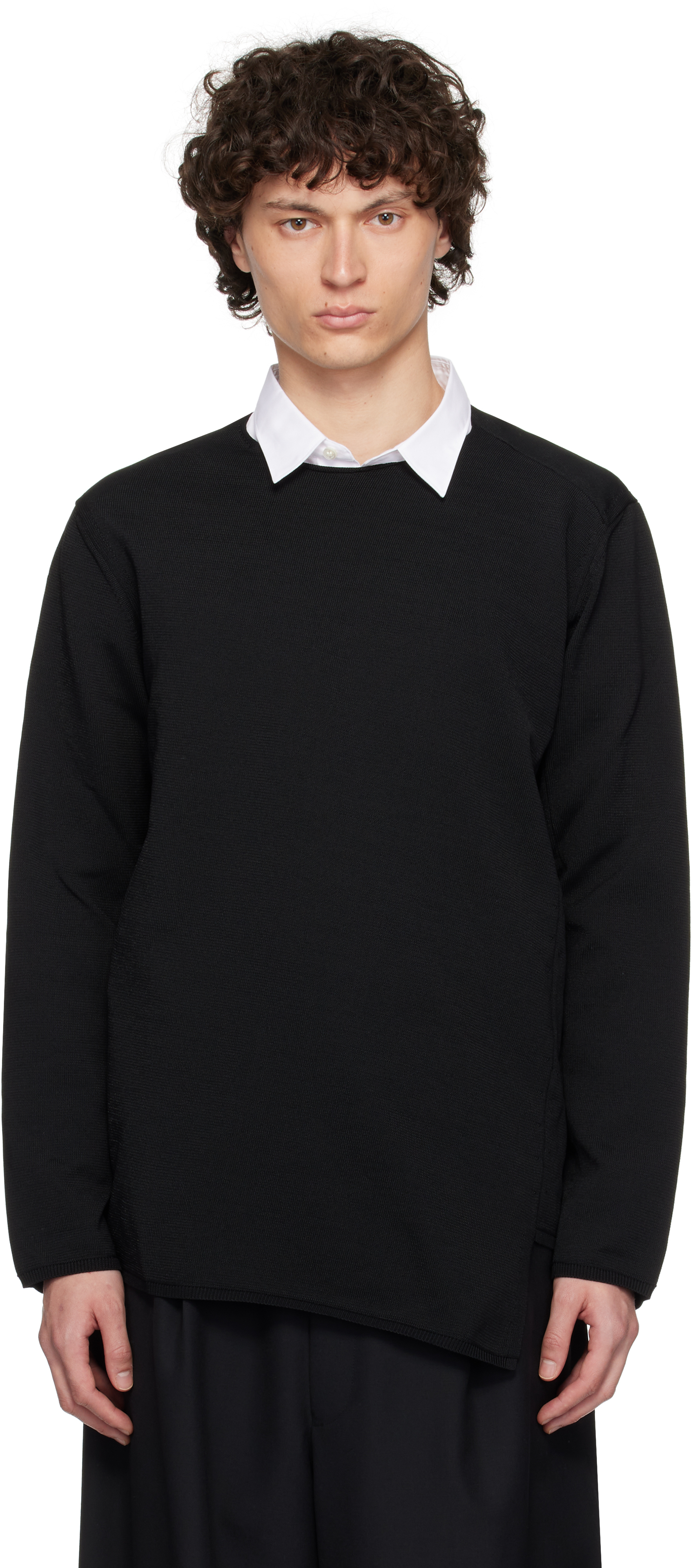 Comme Des Garçons Asymmetrical Black Top Size M, Excellent