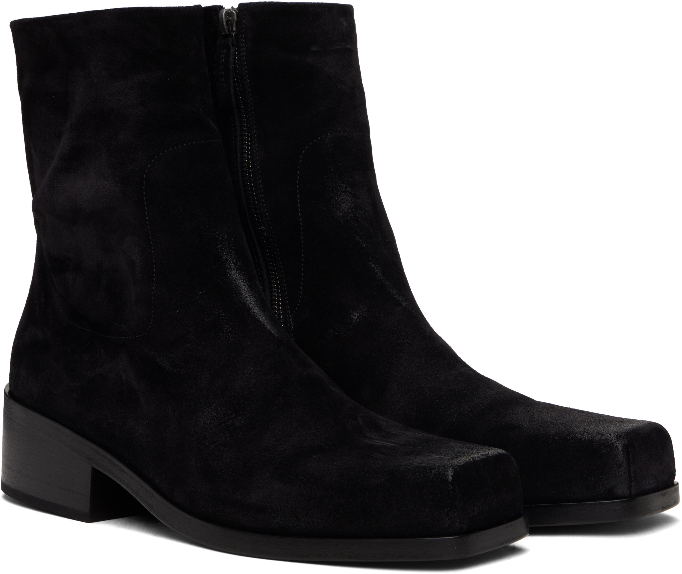 Marsèll Casello Ankle Boots In Black