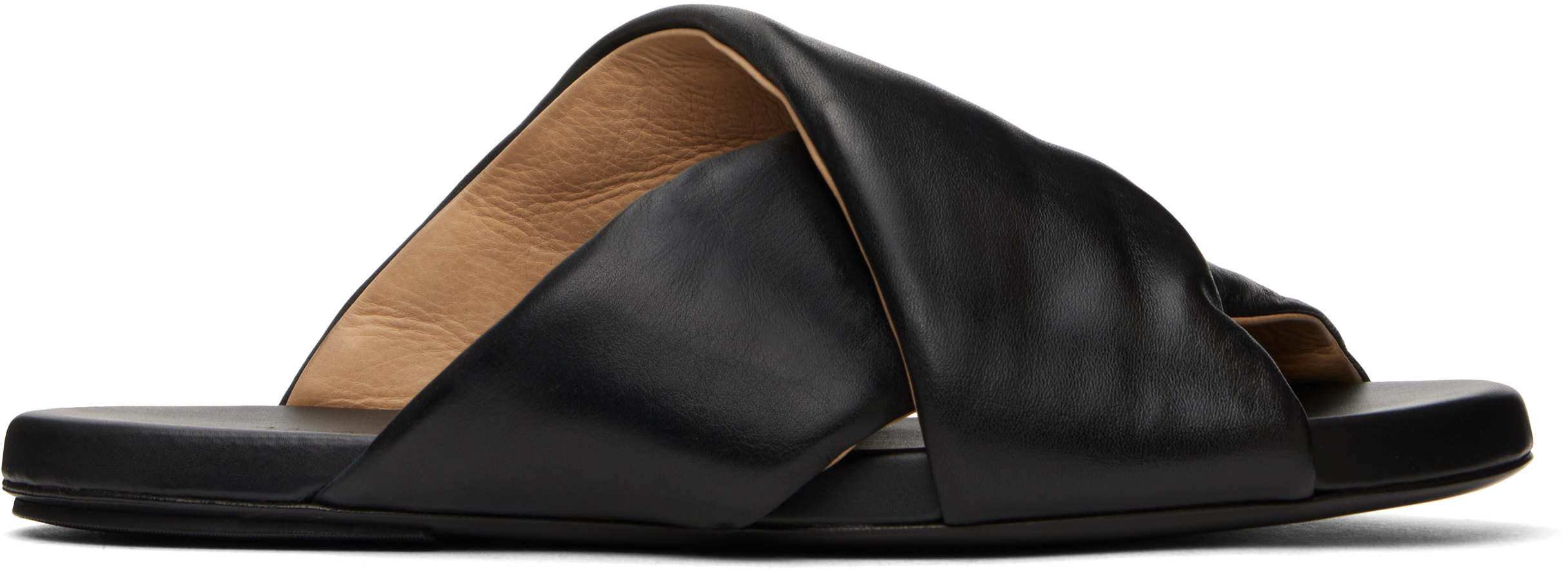 Marsèll Arsella レザーサンダル | ブラック | FARFETCH JP
