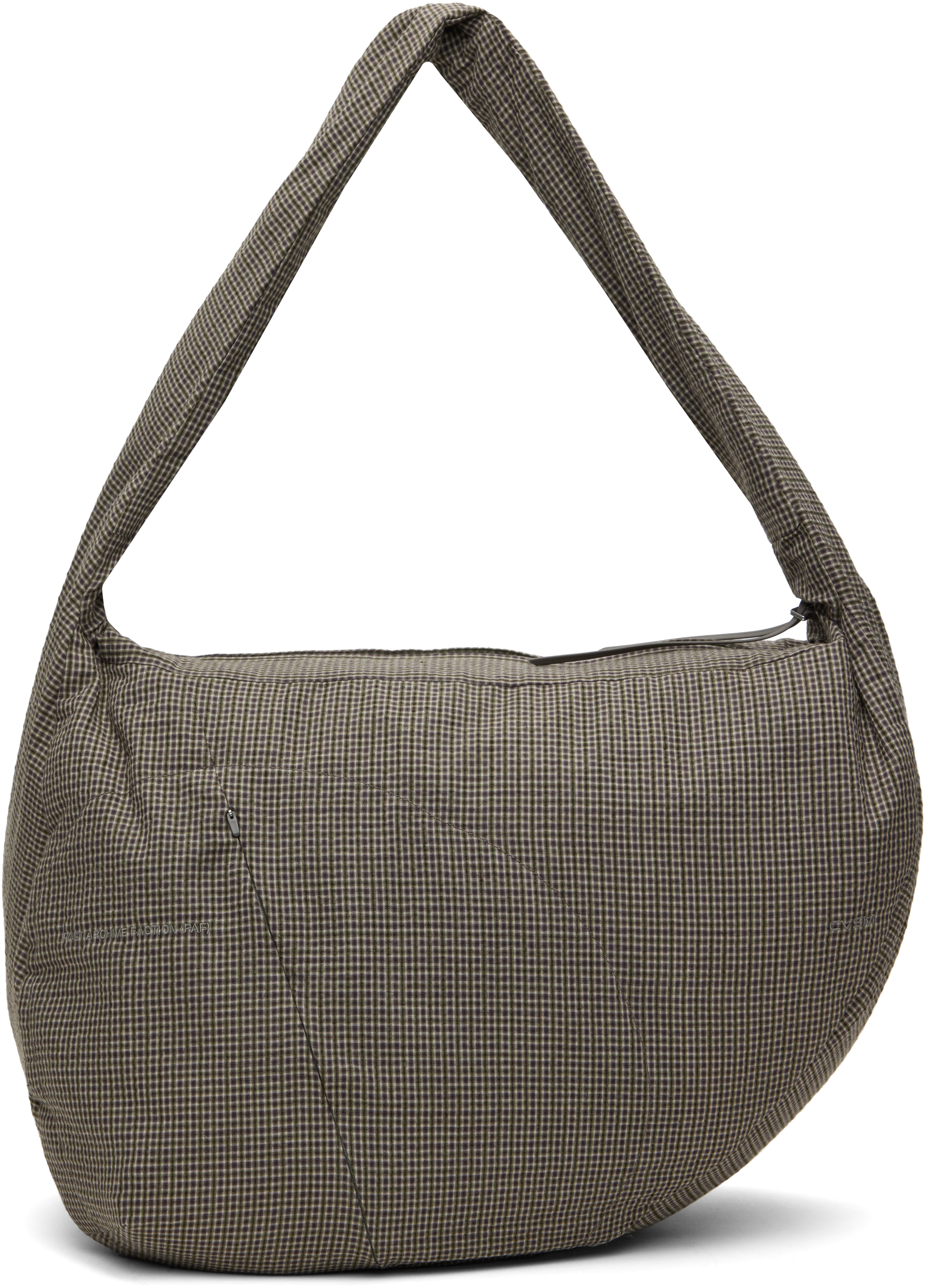 POST ARCHIVE FACTION (PAF) SSENSE Exclusive Brown CVSM Edition 8.0 Large Bag