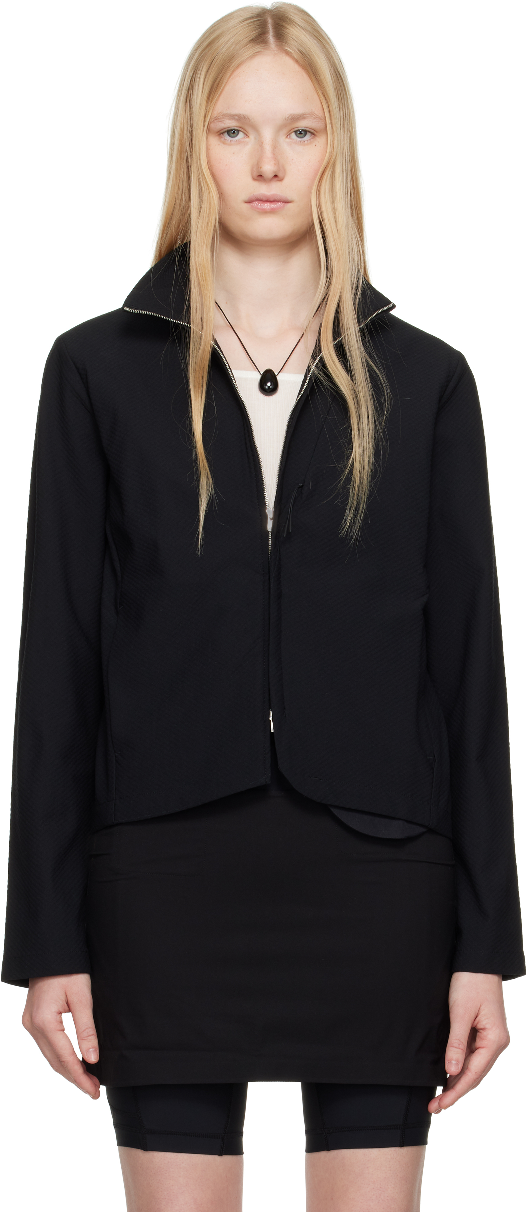 POST ARCHIVE FACTION (PAF) Black 8.0 Right Track Jacket