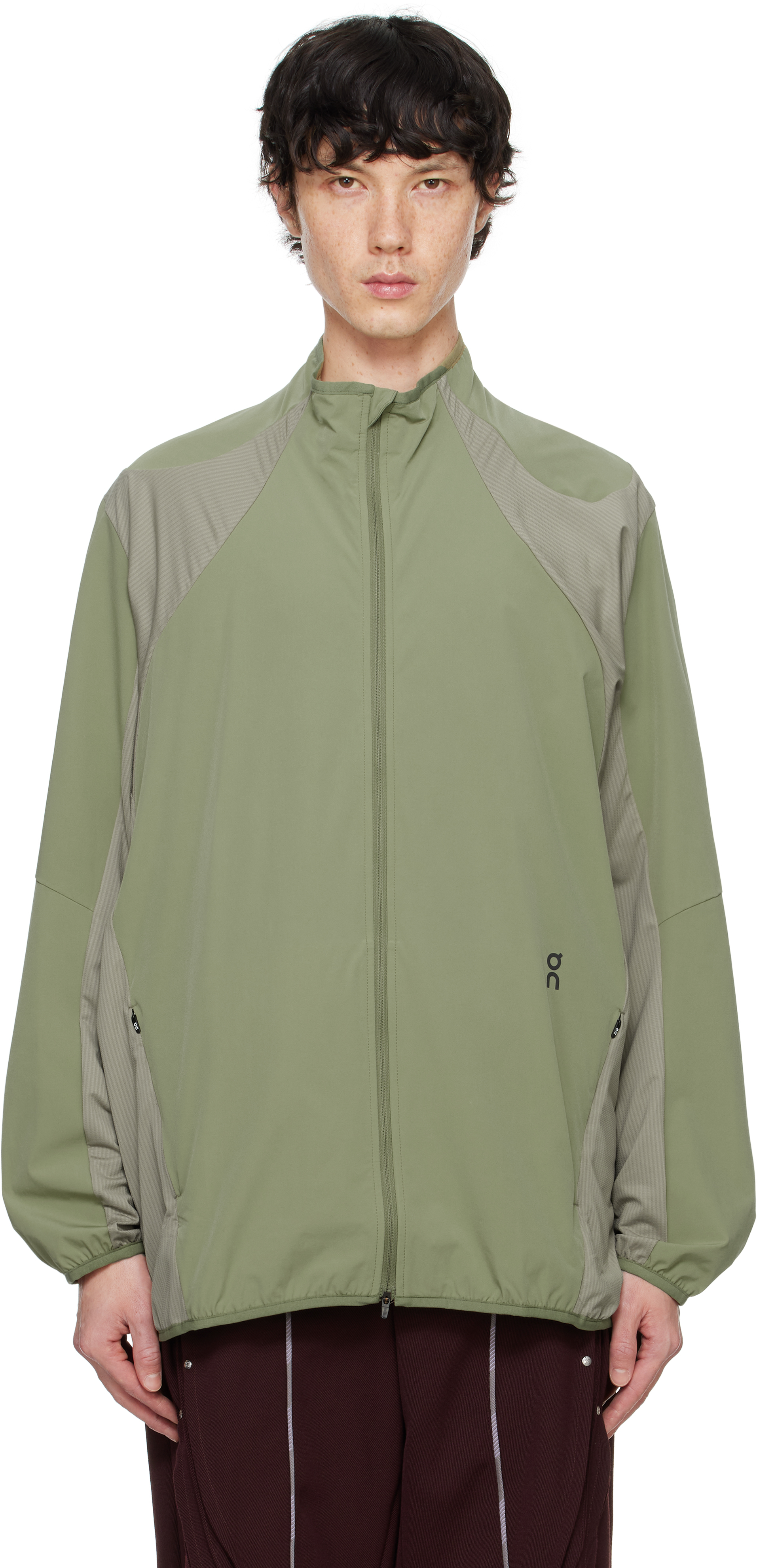 Shop Post Archive Faction (paf) Khaki On Edition Breaker Jacket In Aloe