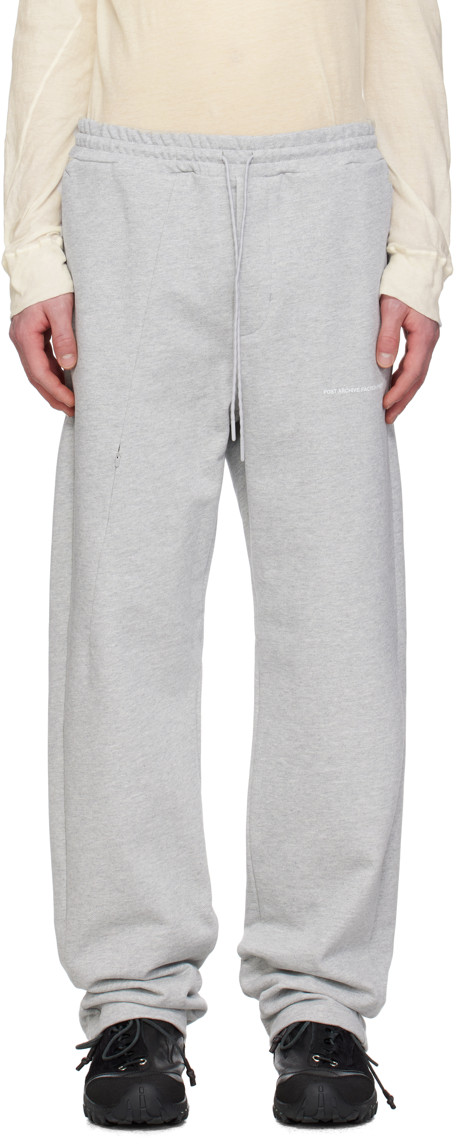 POST ARCHIVE FACTION (PAF) Gray 8.0 Right Lounge Pants