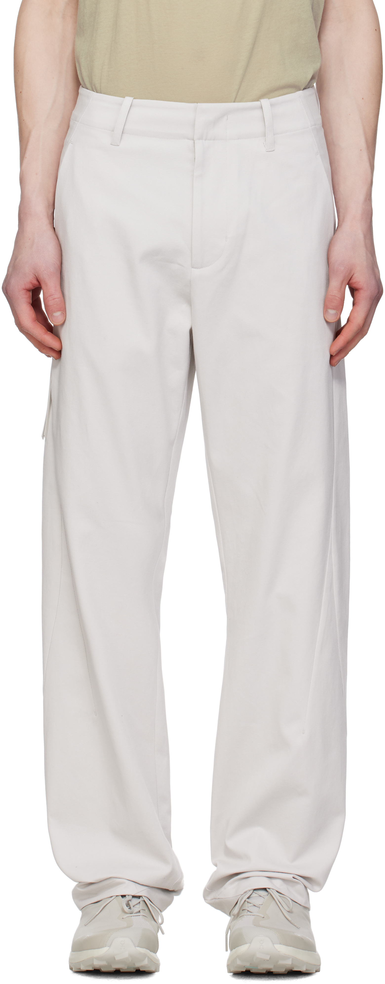 POST ARCHIVE FACTION (PAF) Gray 8.0 Right Trousers
